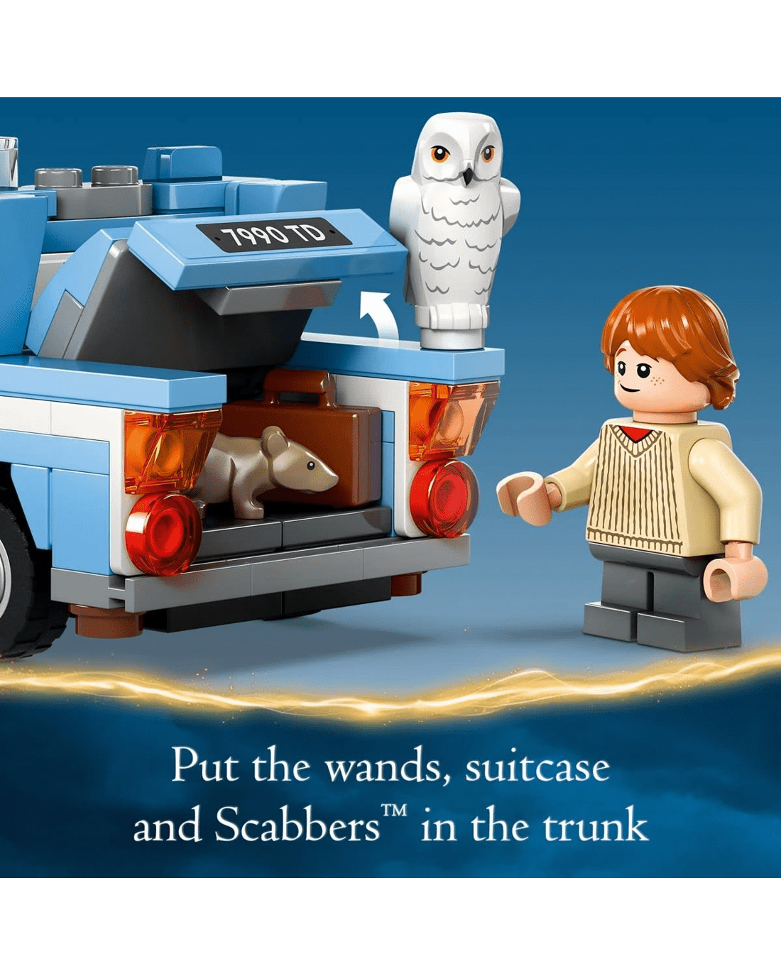 4 LEGO Harry Potter Flying Ford Anglia 76424, 4 of 11