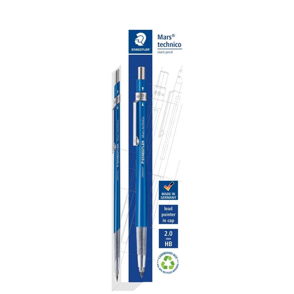 1 Staedtler Mars-Technico Mechanical Clutch Pencil 2mm, 1 of 3