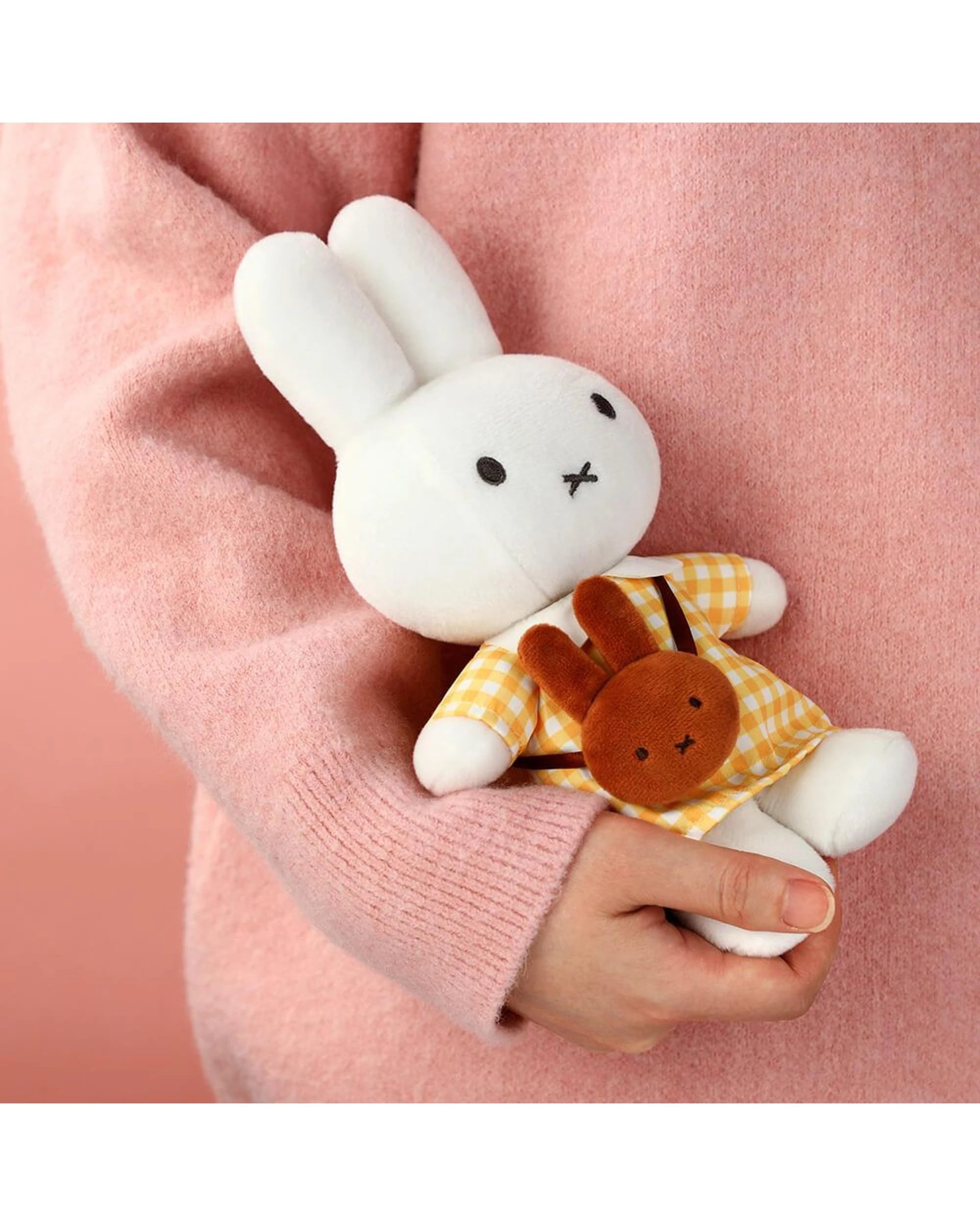 5 Miffy Yellow Checkered Dress with Melanie Bag Plush, 5 of 5