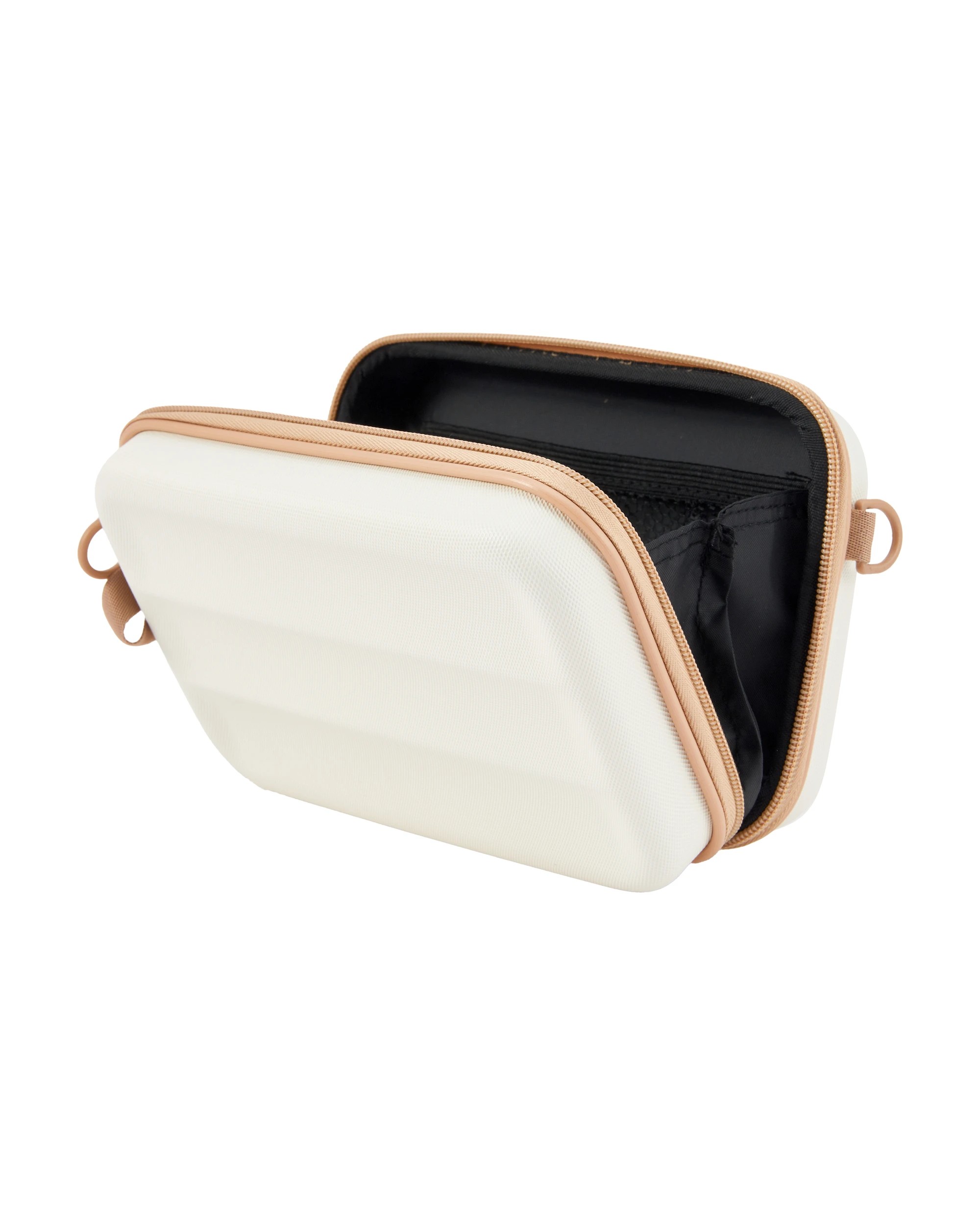 2 Mini Hard Case with Strap - Cream Beige, 2 of 8