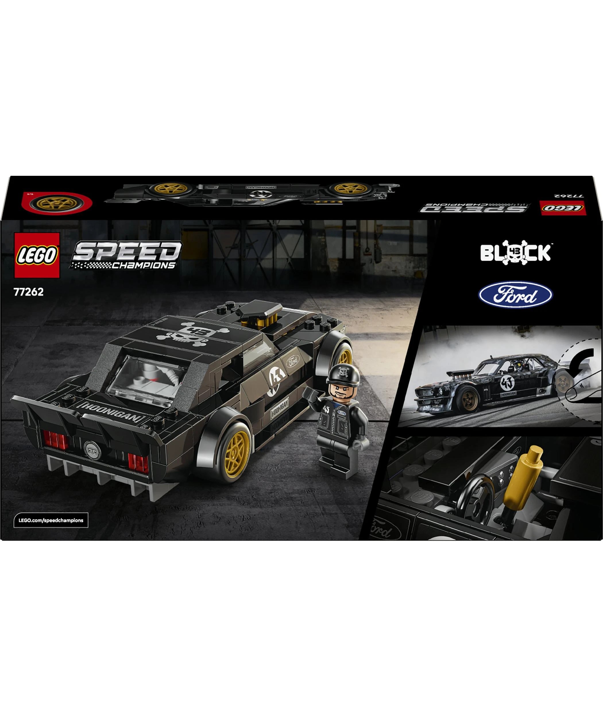6 LEGO Speed Champions Ken Block's '65 Ford Mustang Hoonicorn V1 77262, 6 of 6