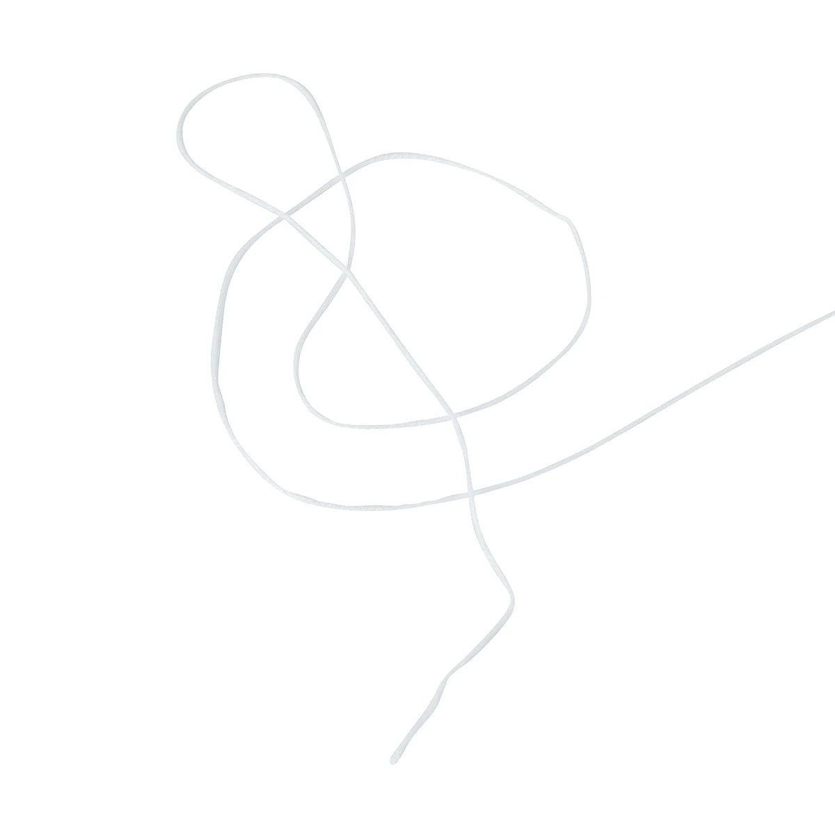 6 8 Ply Classic Acrylic Yarn - White, 6 of 6