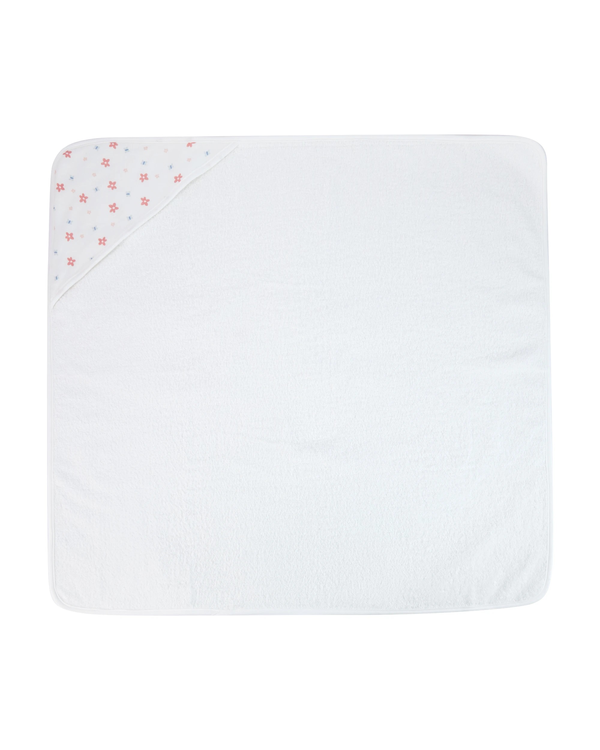 3 Cotton Hooded Towel - Garden, 3 of 5