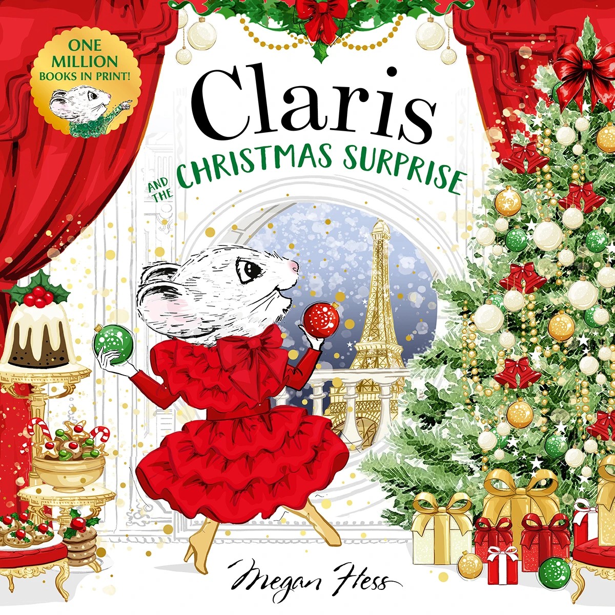 1 Claris and the Christmas Surprise by Megan Hess - Book