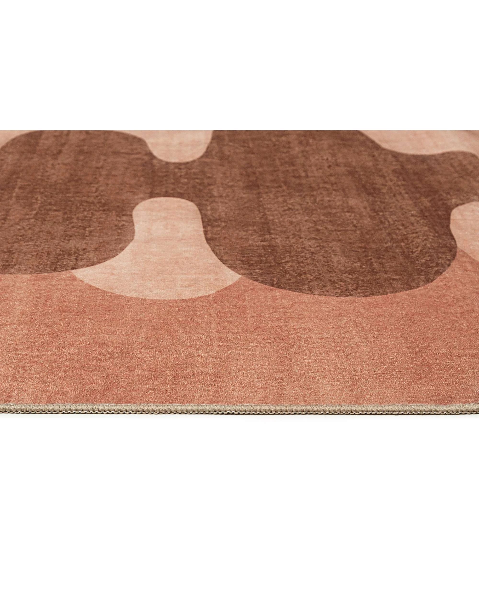 6 Loopsie Preta Printed Washable Rug-320cm x 230cm - Brown, 6 of 9