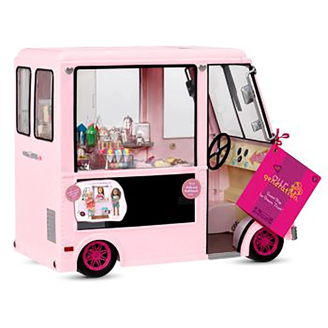 2 Our Generation Ice Cream Truck Pink - Multi, 2 of 7