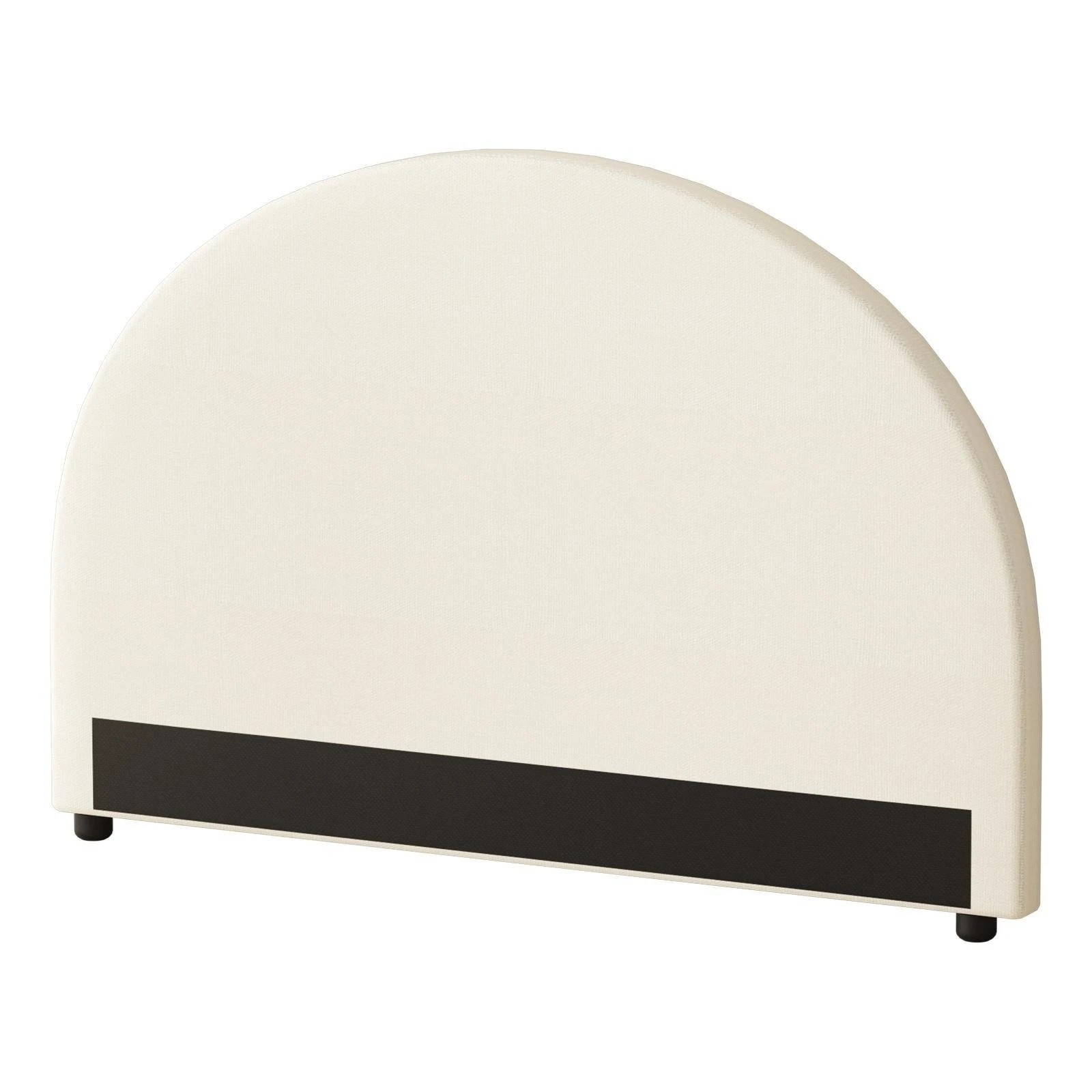1 Oikiture Bed Head Double Size Headboard Bedhead
 - Beige, 1 of 9