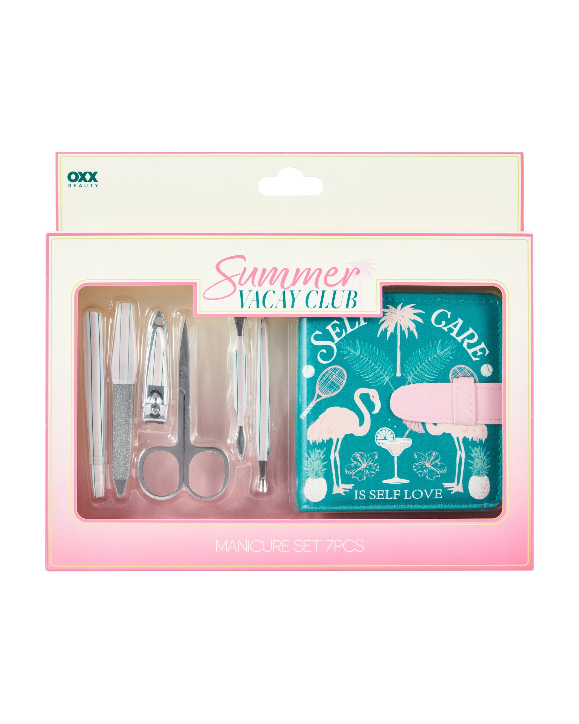 1 OXX Beauty 27 Piece Summer Vacay Club Manicure Set, 1 of 7