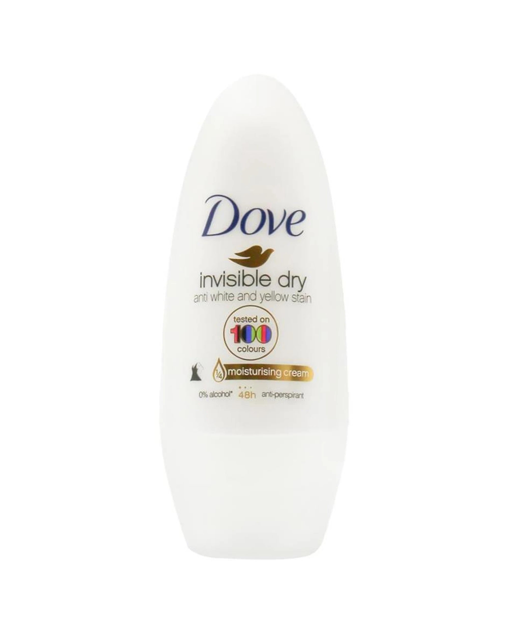 2 Dove 6pk Antiperspirant Roll On Deodorant Invisible Dry 48 Hour Protection 40ml - White, 2 of 3
