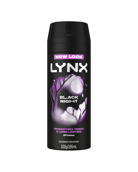 LYNX Black Night Deodorant Bodyspray
