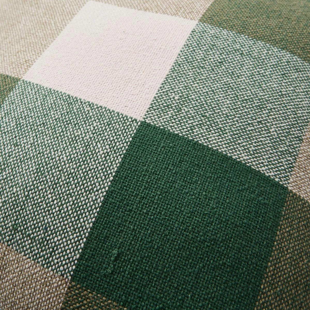 5 50cm Cushion Cover Woven - Check, 5 of 6
