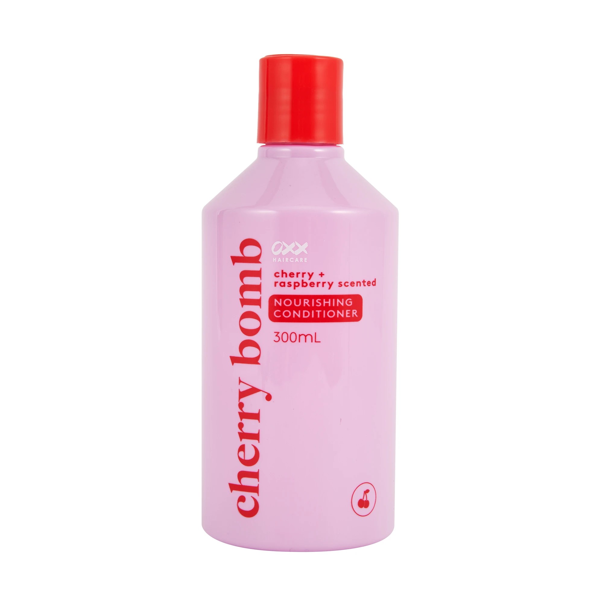 1 OXX Haircare Cherry Bomb Nourishing Conditioner 300ml - Cherry and Raspberry Scented, 1 of 4