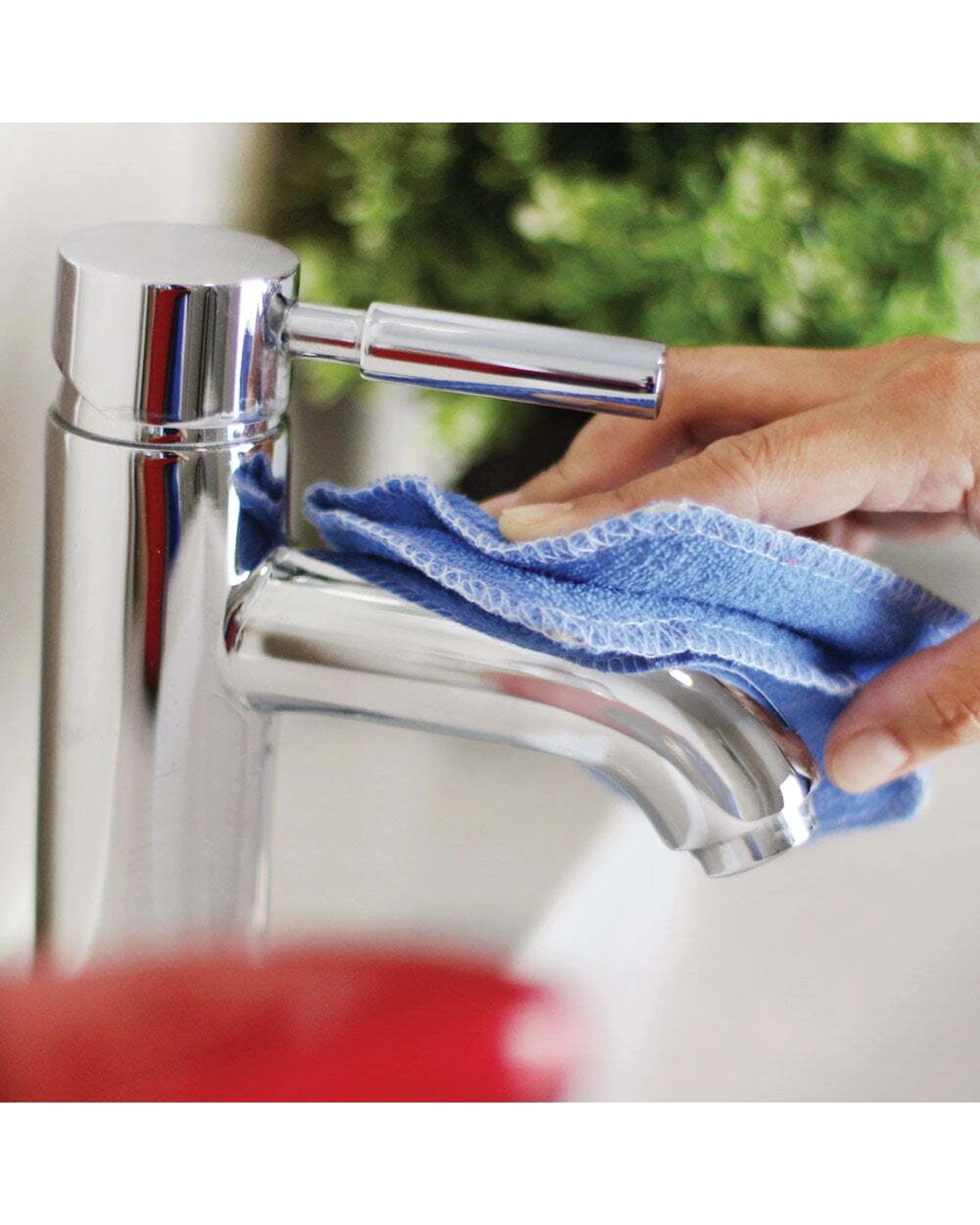 2 White Magic Scrubtastic Foam Pot Dish Washing Scrubber Cleaner - Blue, 2 of 3