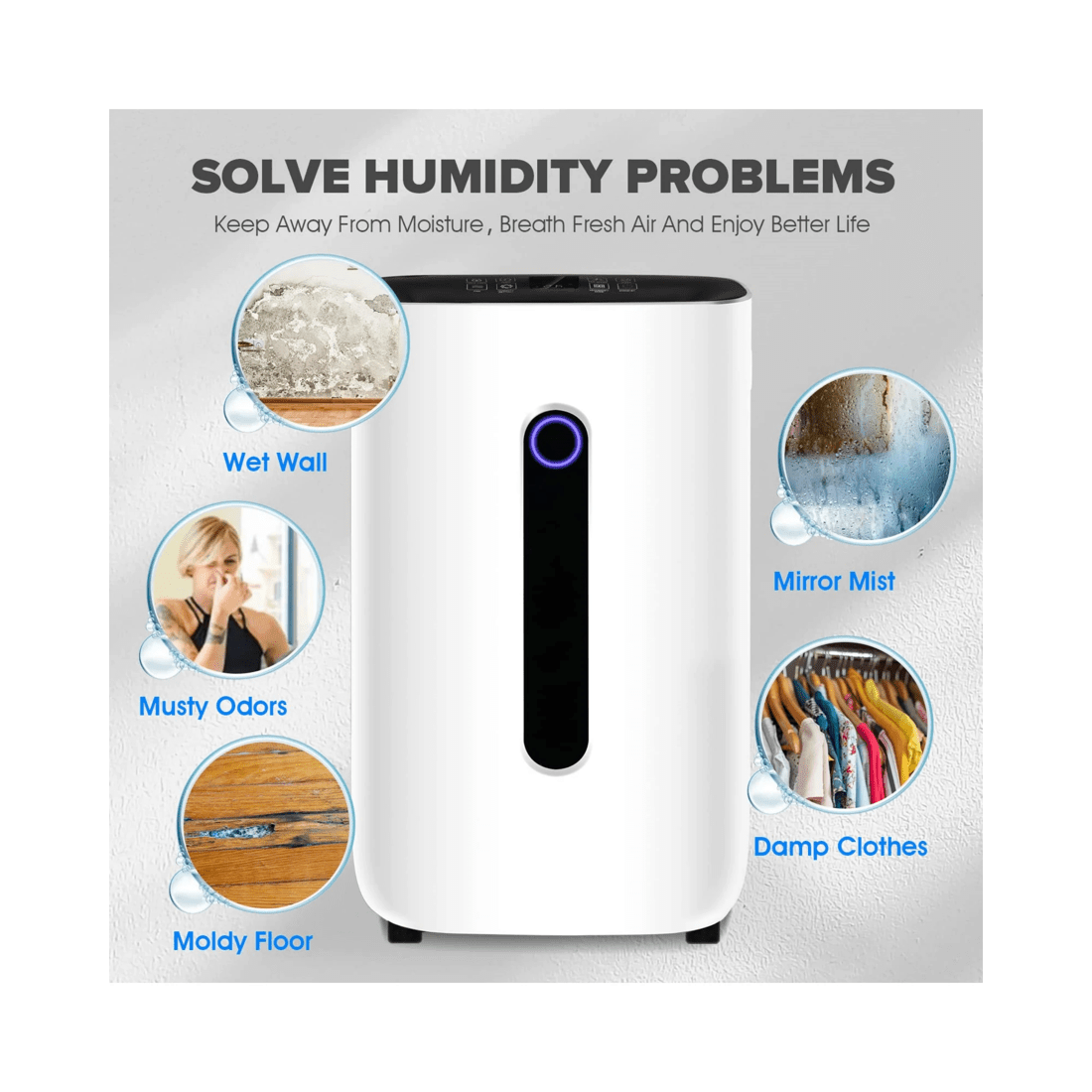 6 Advwin Air Dehumidifiers 25 L/day, 6 of 6