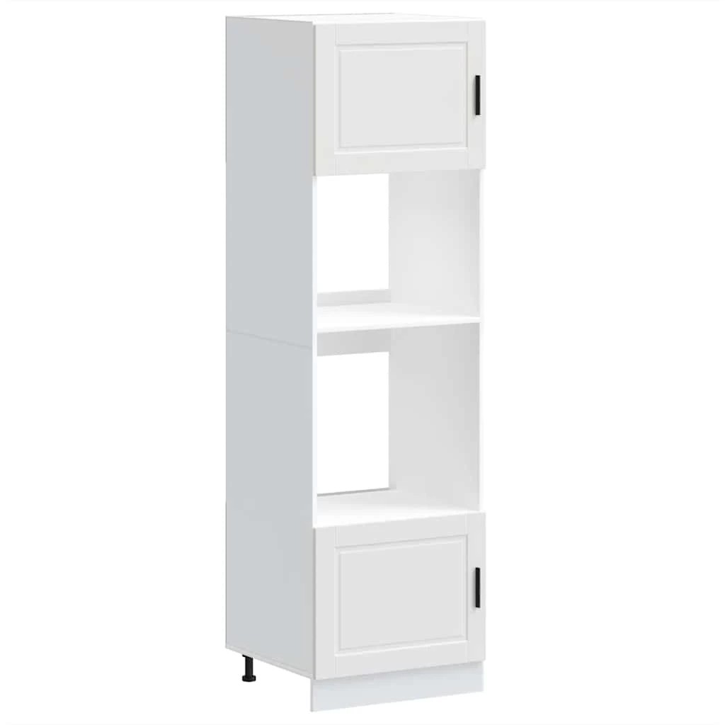 1 vidaXL Wooden Dishwasher Panel Adjustable Feet - White, 1 of 10