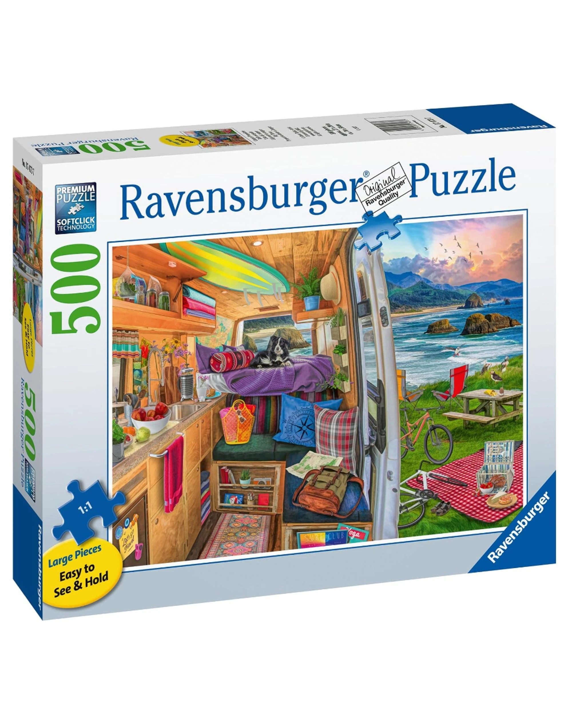 1 Ravensburger Rig Views 500 Piece Large Format Jigsaw Puzzle, 1 of 1