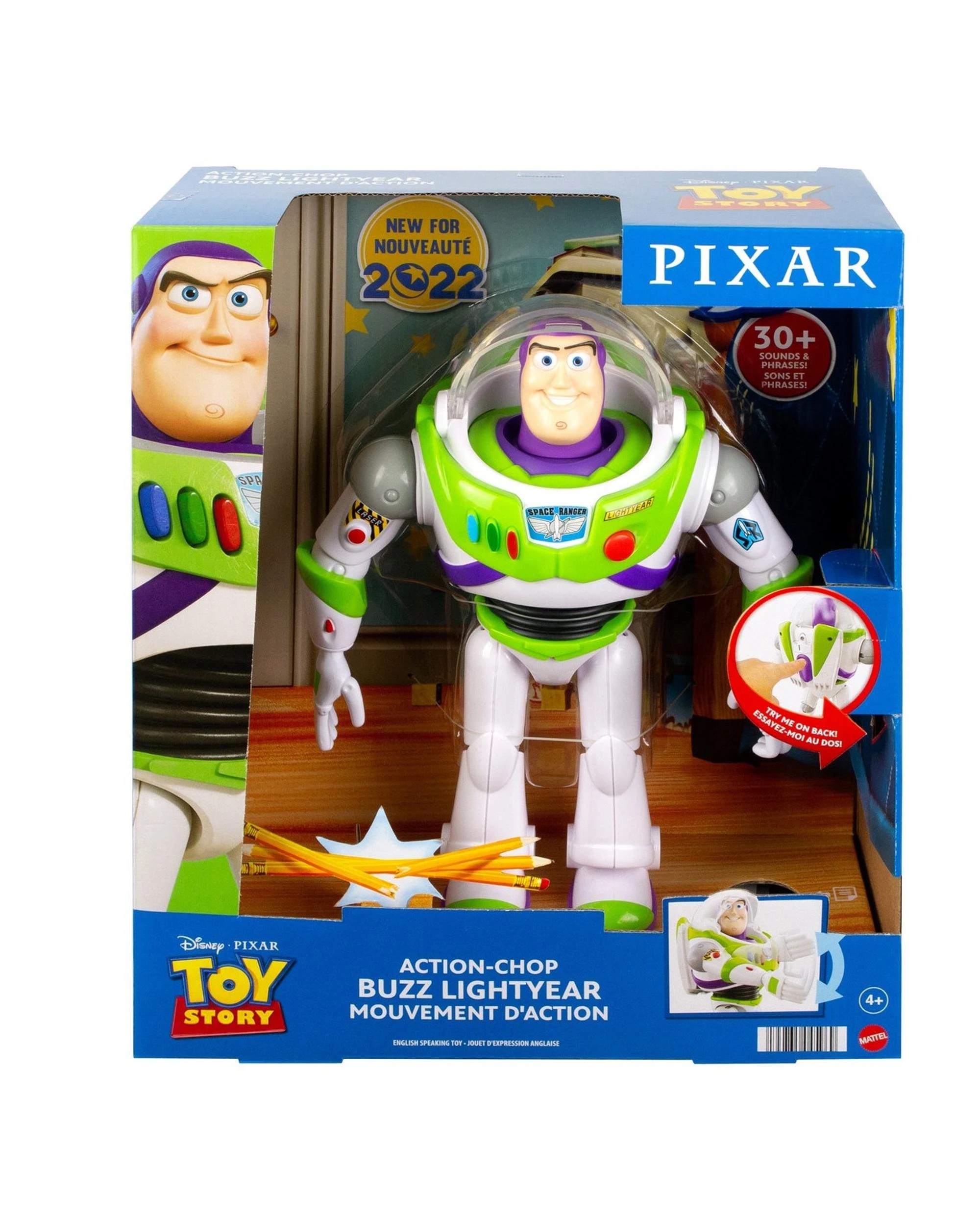 1 Toy Story Action-Chop Buzz Lightyear Action Figure, 1 of 8