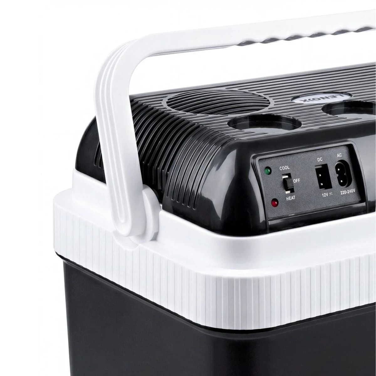 3 Lenoxx 24L Portable Cooler and Warmer Fridge with AC/DC Operation, 3 of 5
