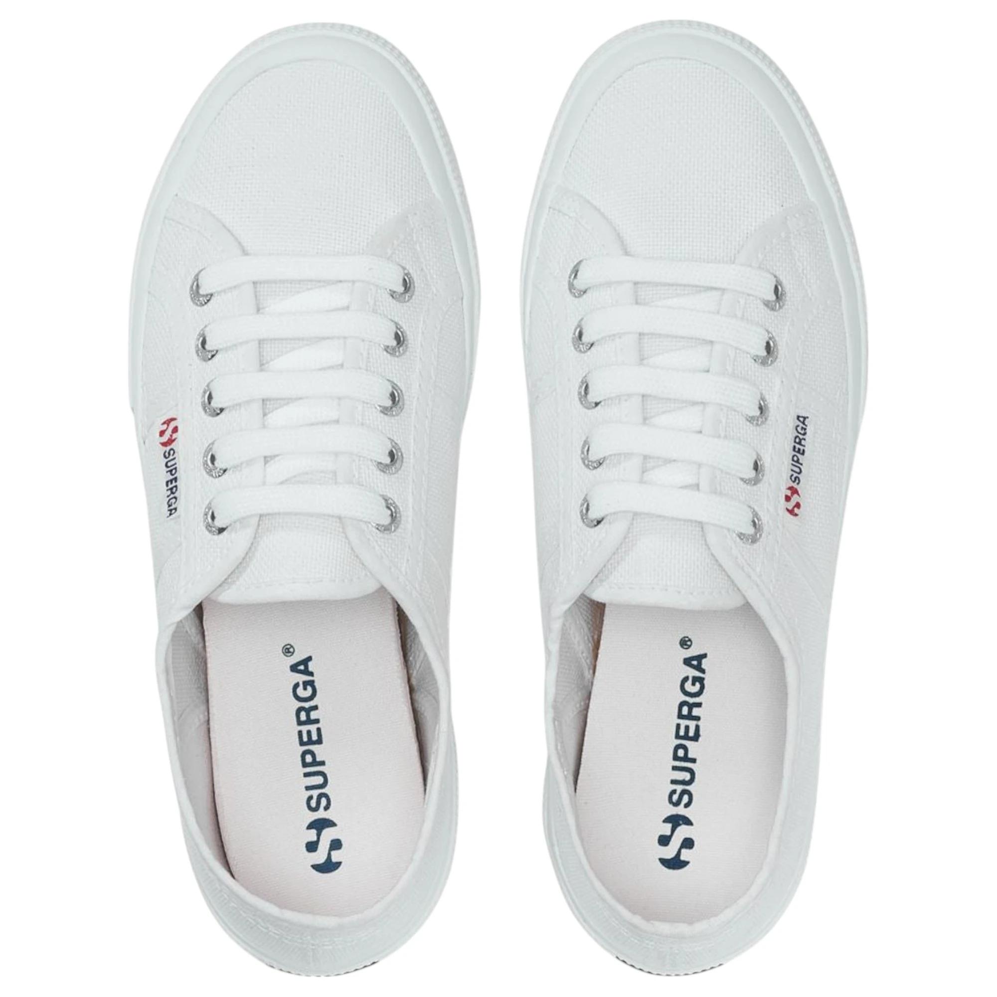 3 Superga Unisex 2750 Cotu Classic White Casual Shoes WHITE, 3 of 7
