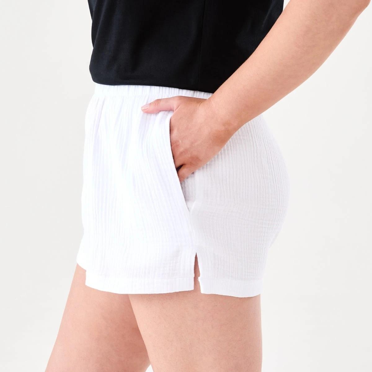 2 Double Cloth Shorts WHITE, 2 of 6