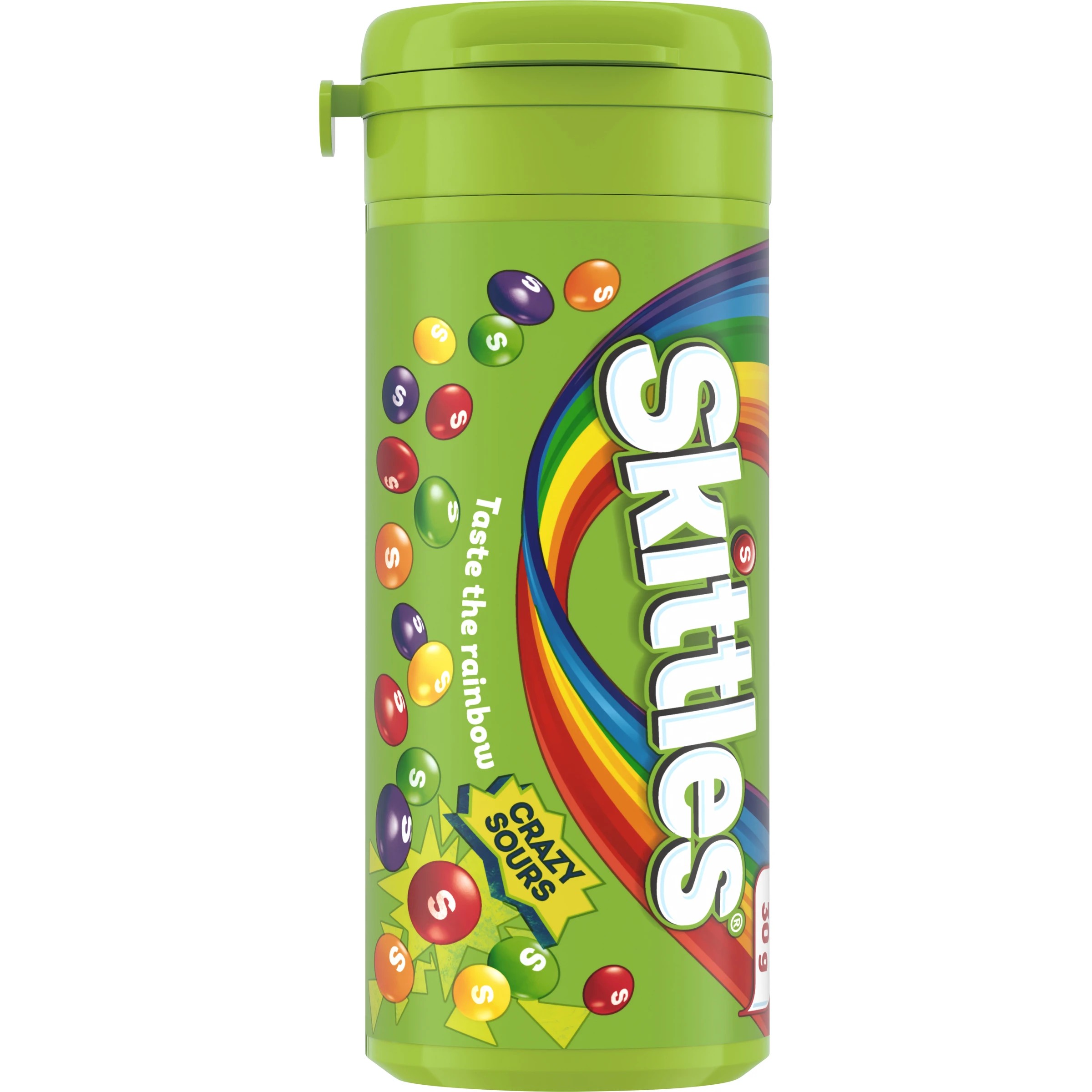1 Skittles Crazy Sours Chewy Lollies Tube 30g, 1 of 6