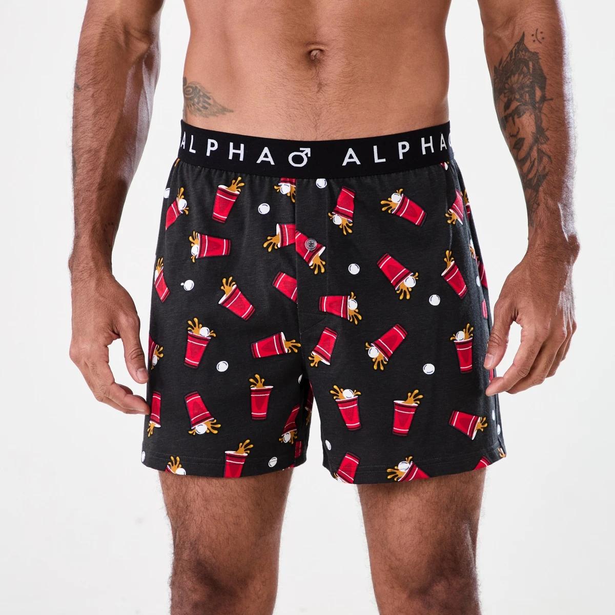 1 Printed Jersey Boxers BEER PONG, 1 of 5