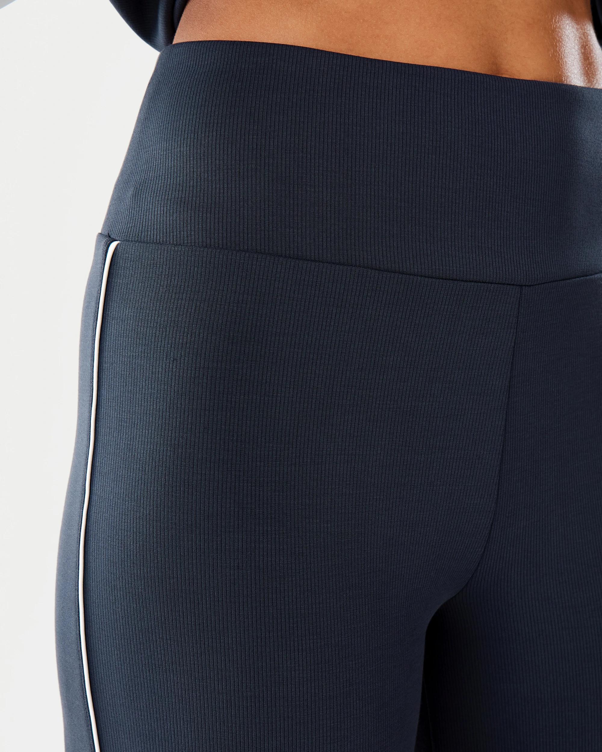 5 Active Womens Scuba Rib Trackpants Shade Navy, 5 of 6