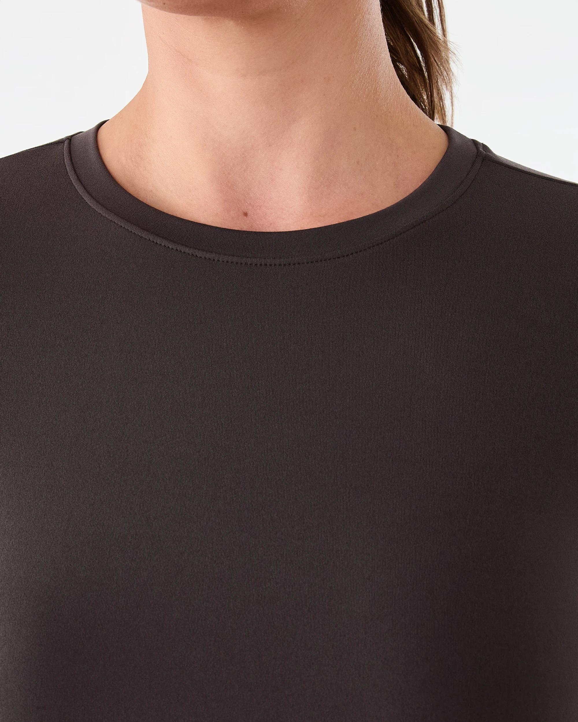 5 Active Womens Long Sleeve Ultrasoft Top Espresso, 5 of 6