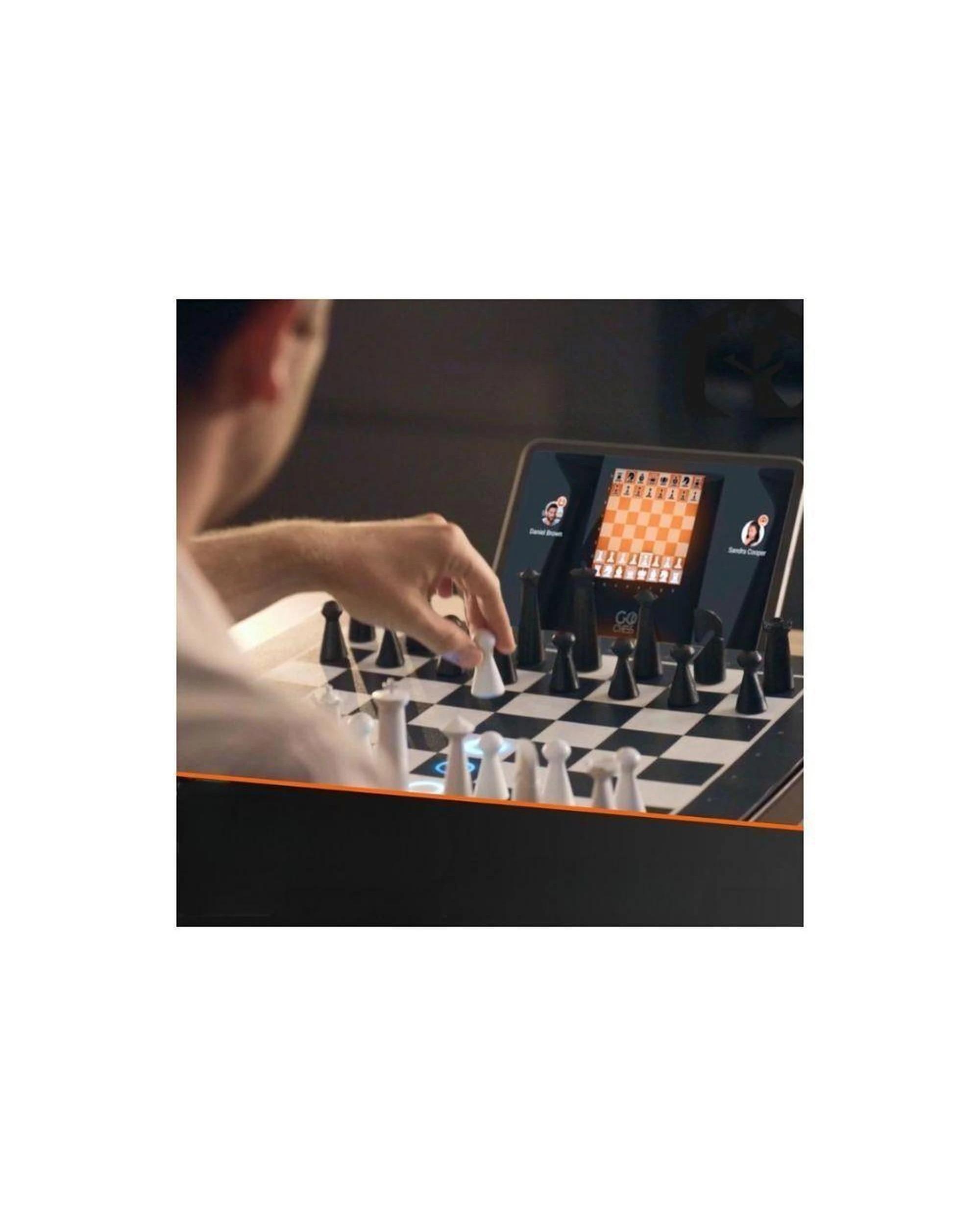 4 Particula GoChess Mini Smart Chess Board with App Integration, Light Indicators and Portable Design, 4 of 9