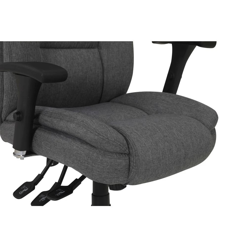 7 Washington Ergonomic Chair Grey Fabric, 7 of 10