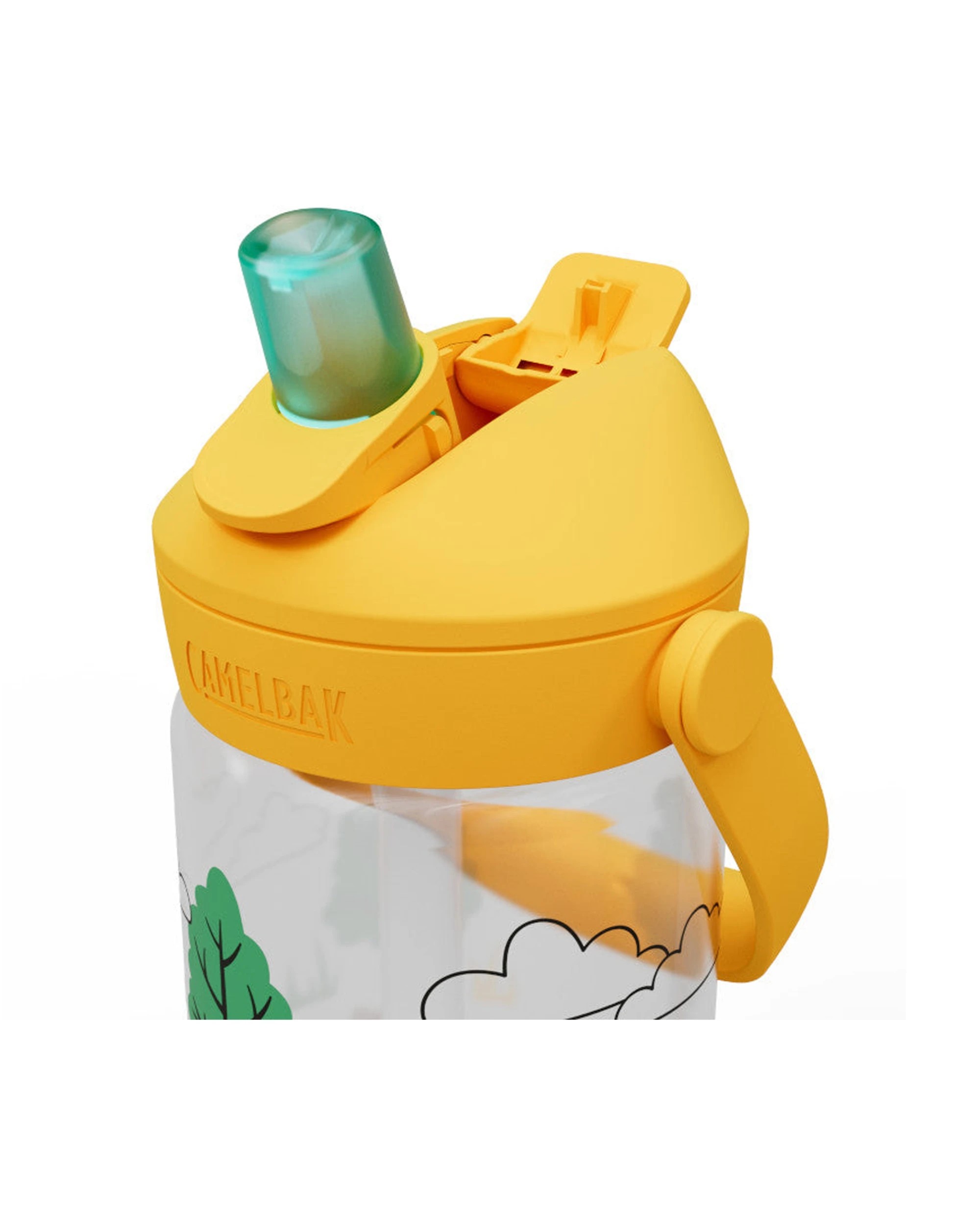 4 Camelbak Australia Thrive Flip Kids Drink Bottle 400ML Tractors and Trees - Multi, 4 of 5