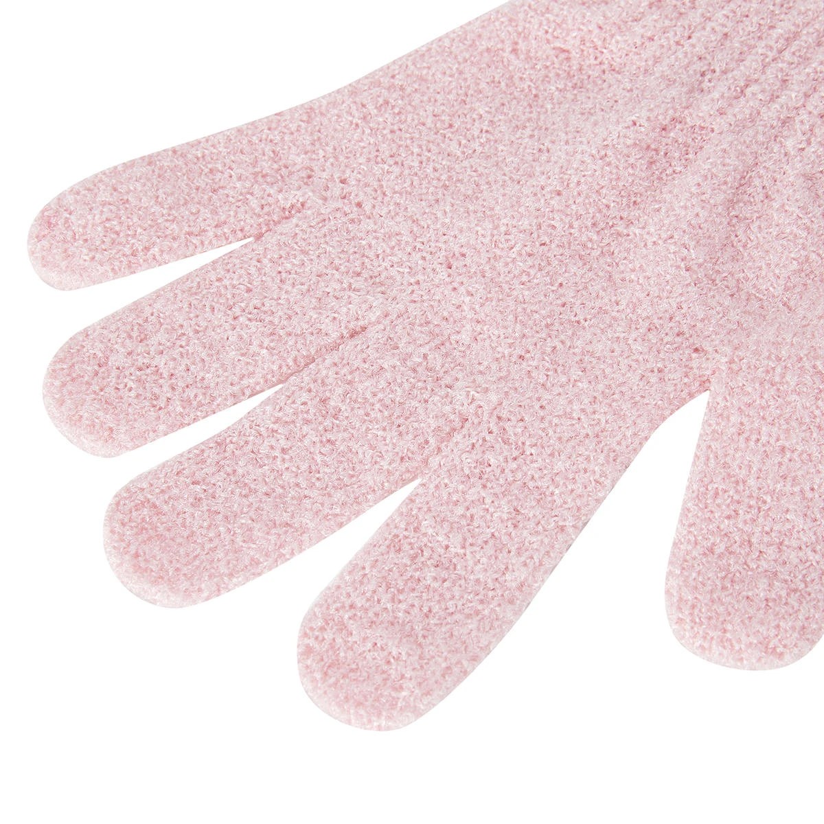 4 Exfoliating Gloves - Pink, 4 of 6