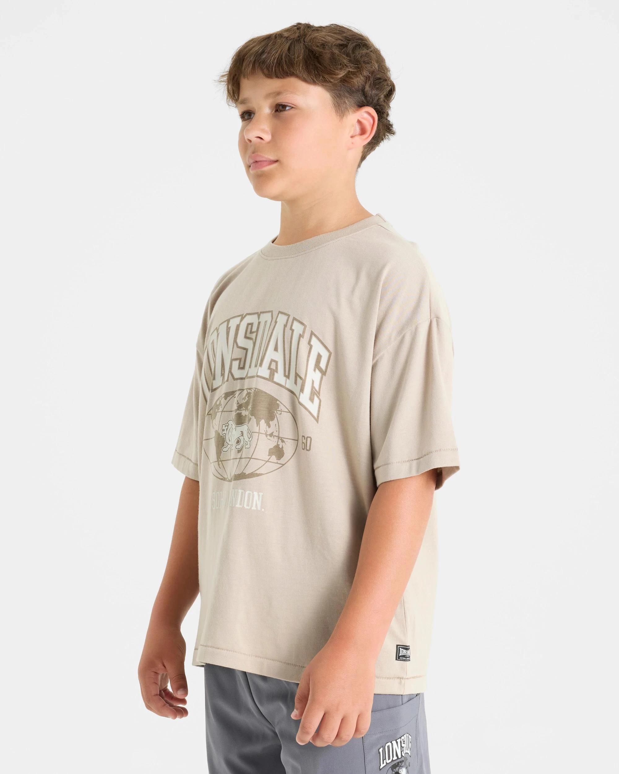 2 Lonsdale London Heritage T-Shirt SAND, 2 of 5