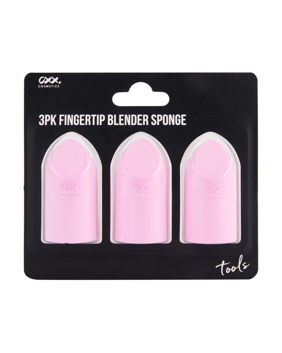 OXX Cosmetics 3 Pack Fingertip Blender Sponge - Pink