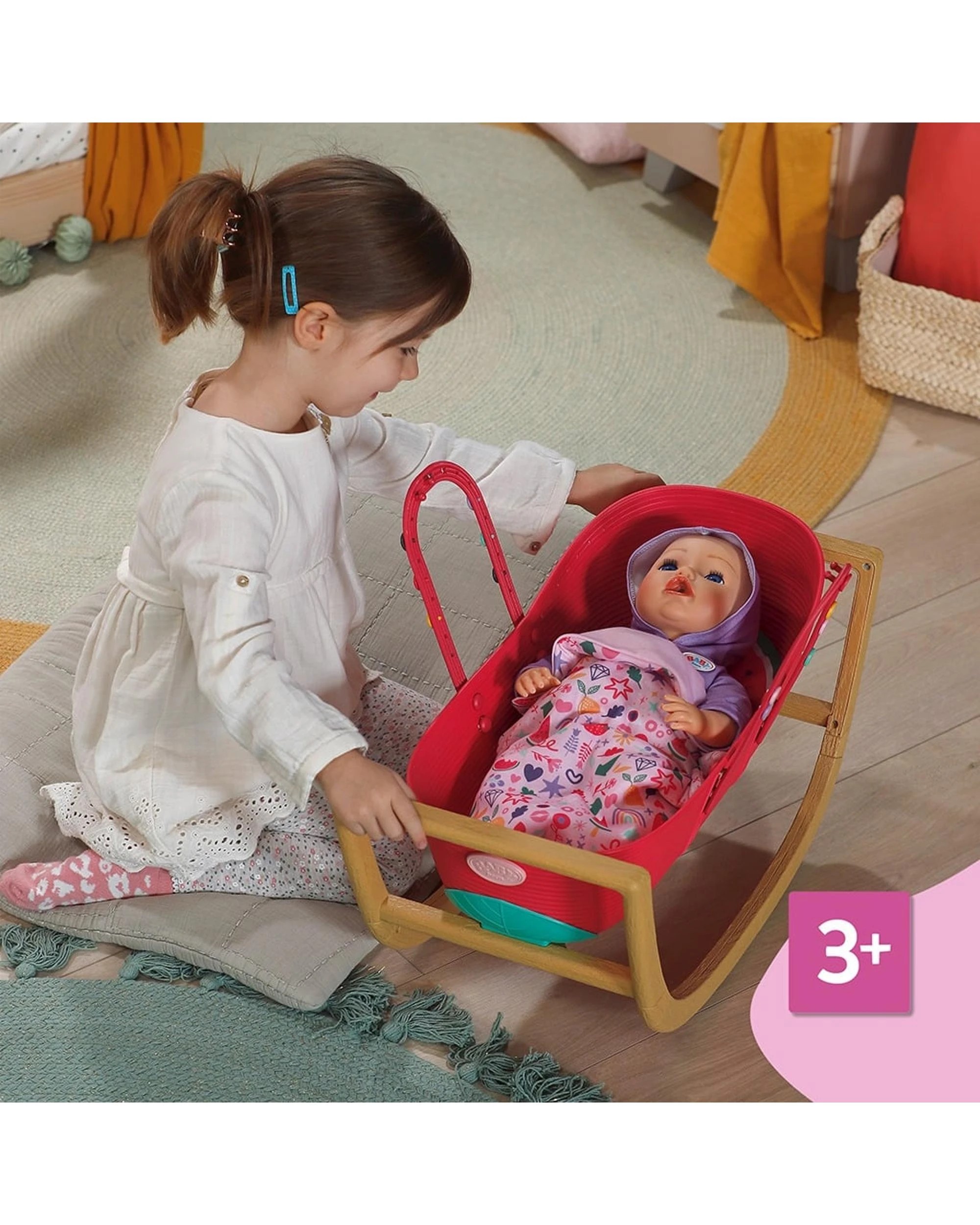 10 Baby Born 3 in 1 Bassinet with Pinplay, 10 of 10