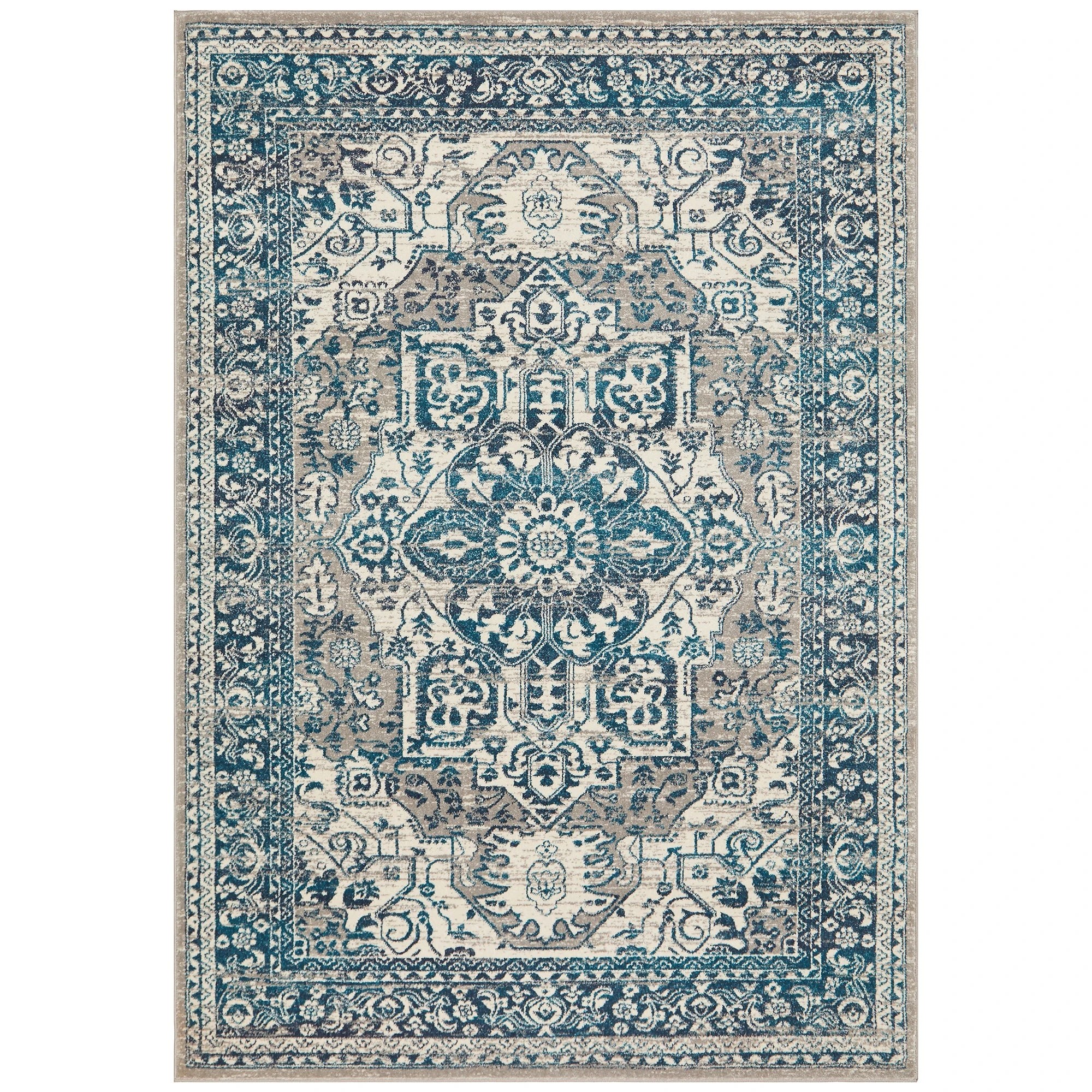 1 Common Ground Rugs Atlas 207 330x240cm - White, 1 of 7