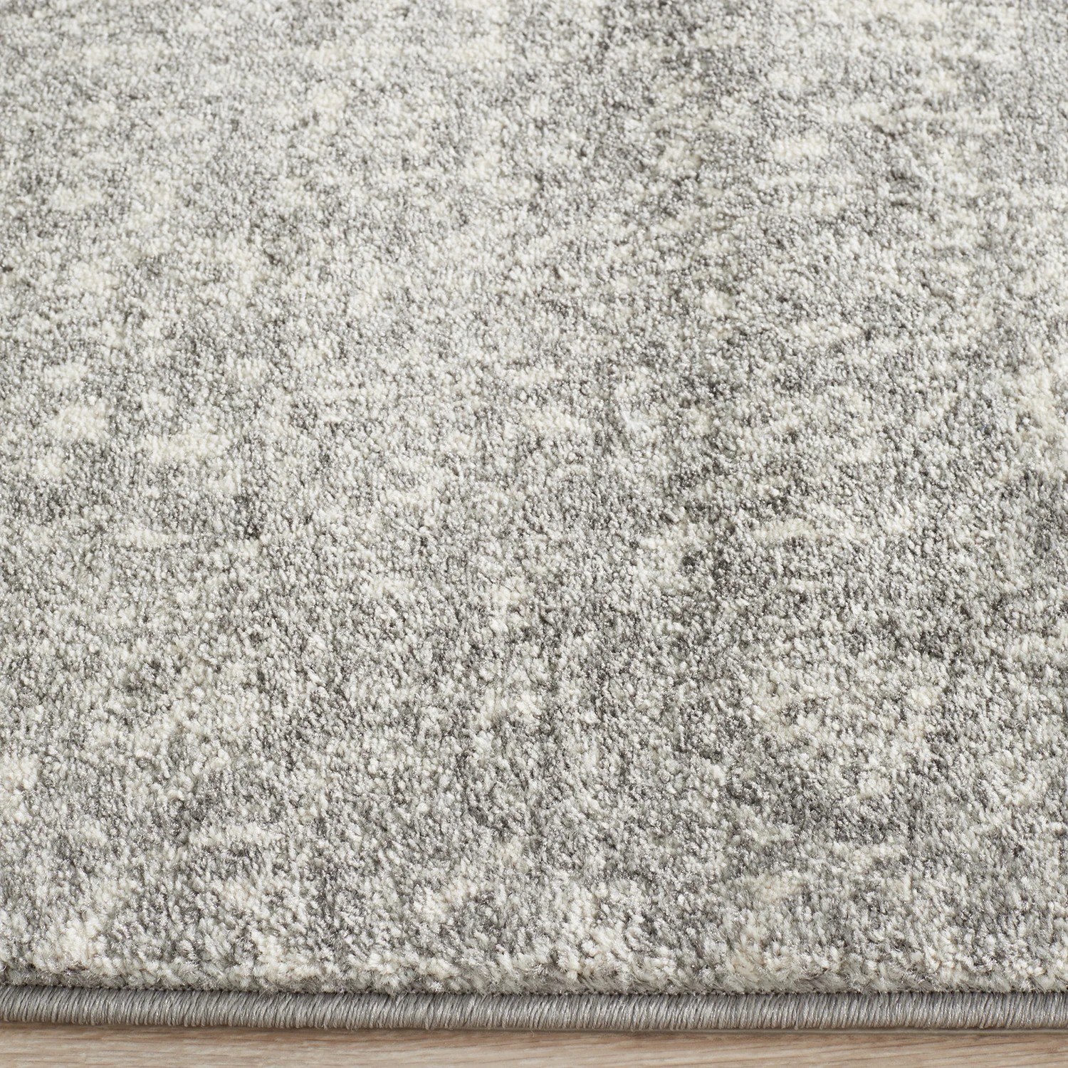 5 Common Ground Rugs Encore 256 300x80cm - Medium Runner Power Loomed Pet Friendly Rug - Silver, 5 of 7