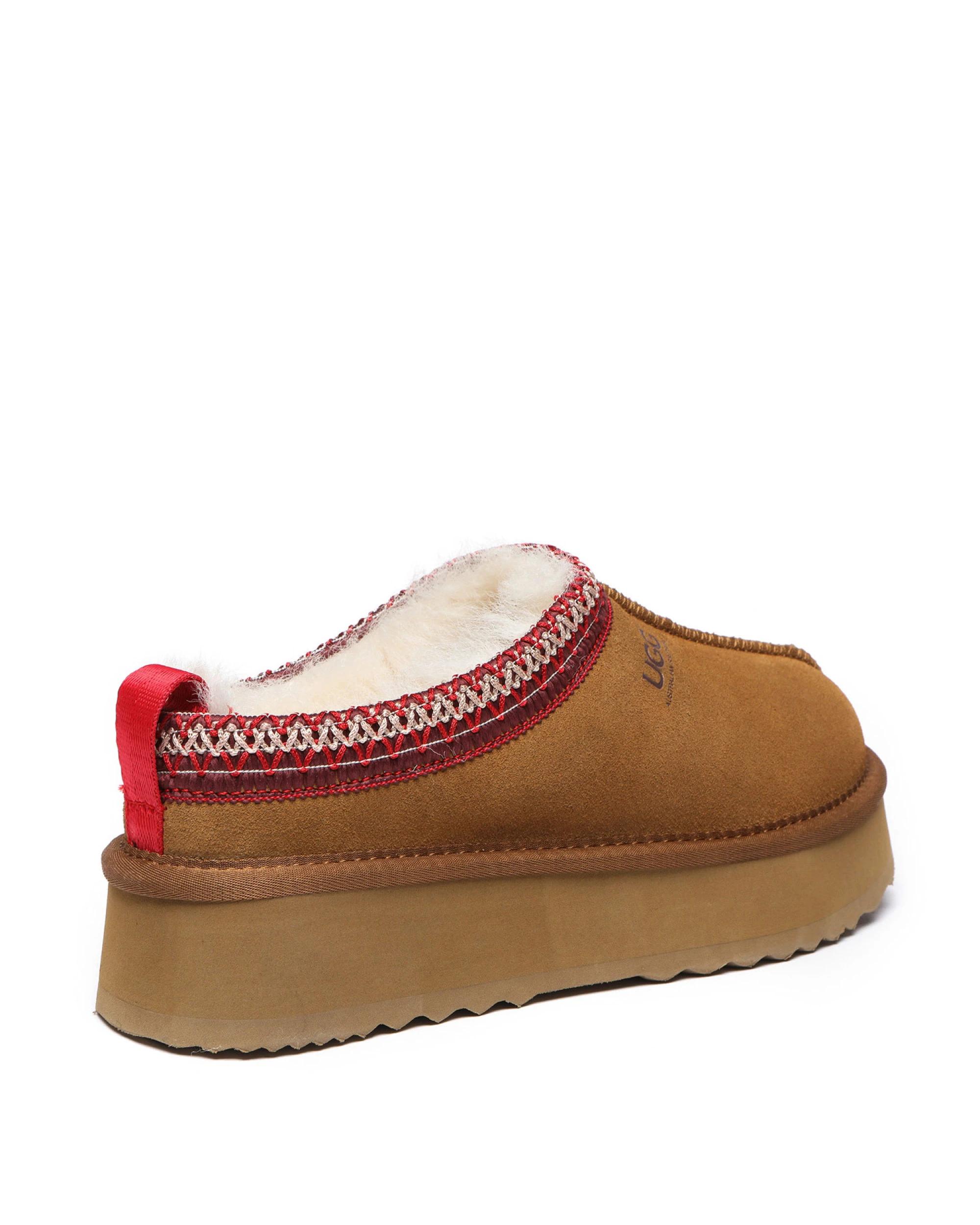 3 Australian Shepherd UGG Unisex Ventus Cow Suede Platform CHESTNUT, 3 of 5