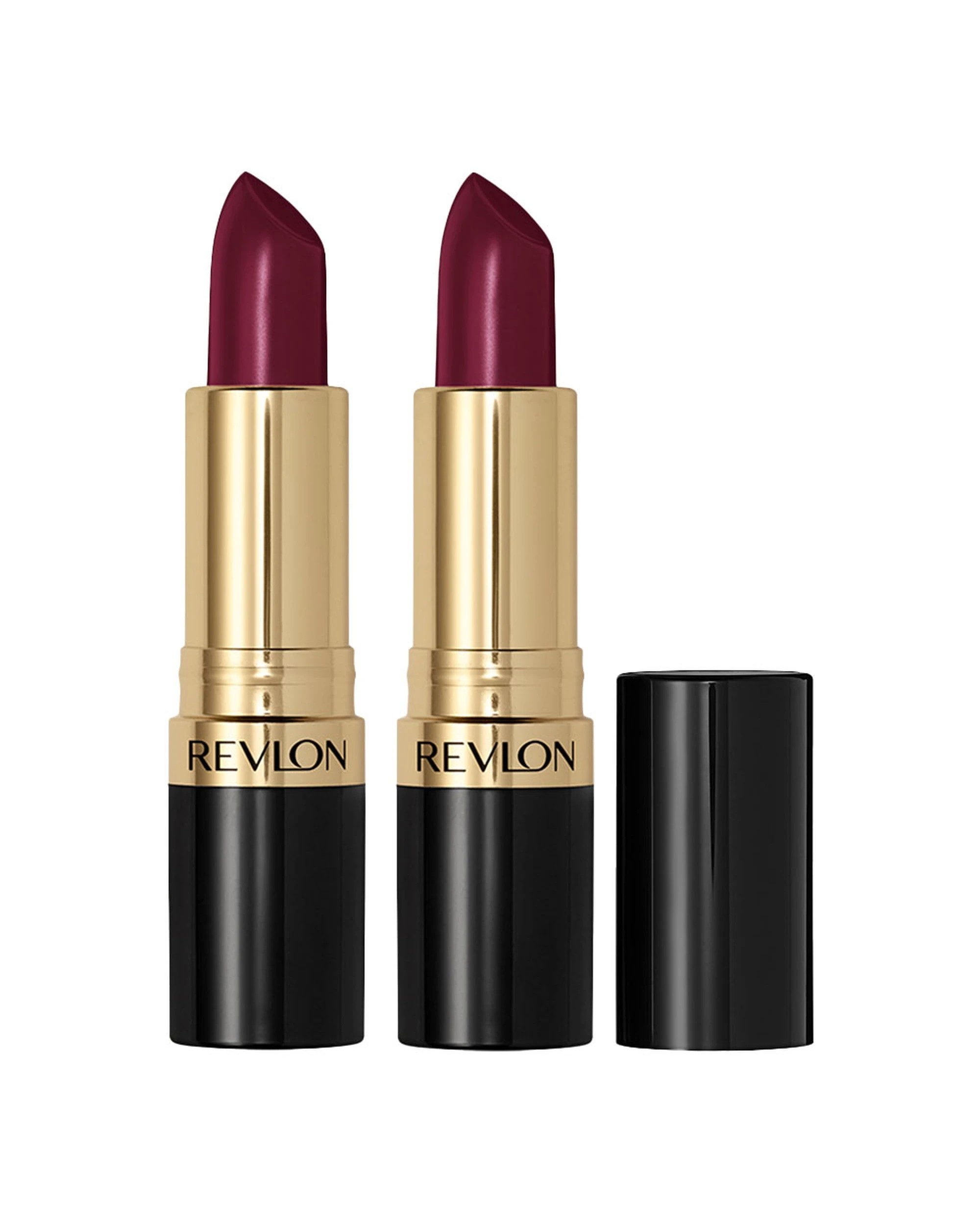 1 Revlon Super Lustrous Lipstick 4.2g 477 Black Cherry - 2 Pack, 1 of 1