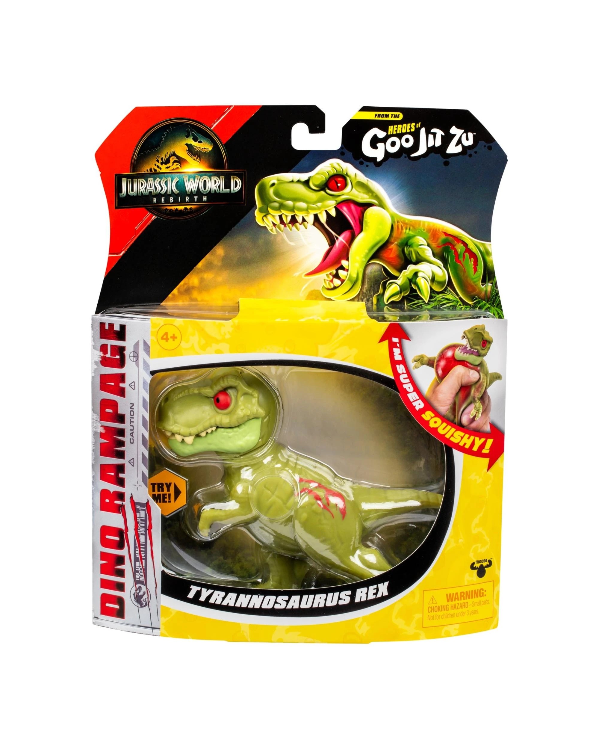 8 Heroes of Goo-Jit-Zu Series 6 Hero Pack Jurassic World Rebirth Tyrannosaurus Rex, 8 of 10