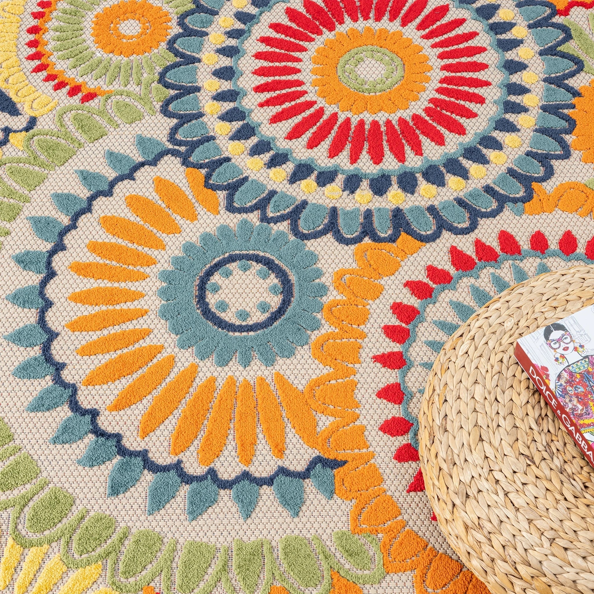 3 La Grace Home Haven Premium Rug - 160x230cm - Circle, 3 of 10