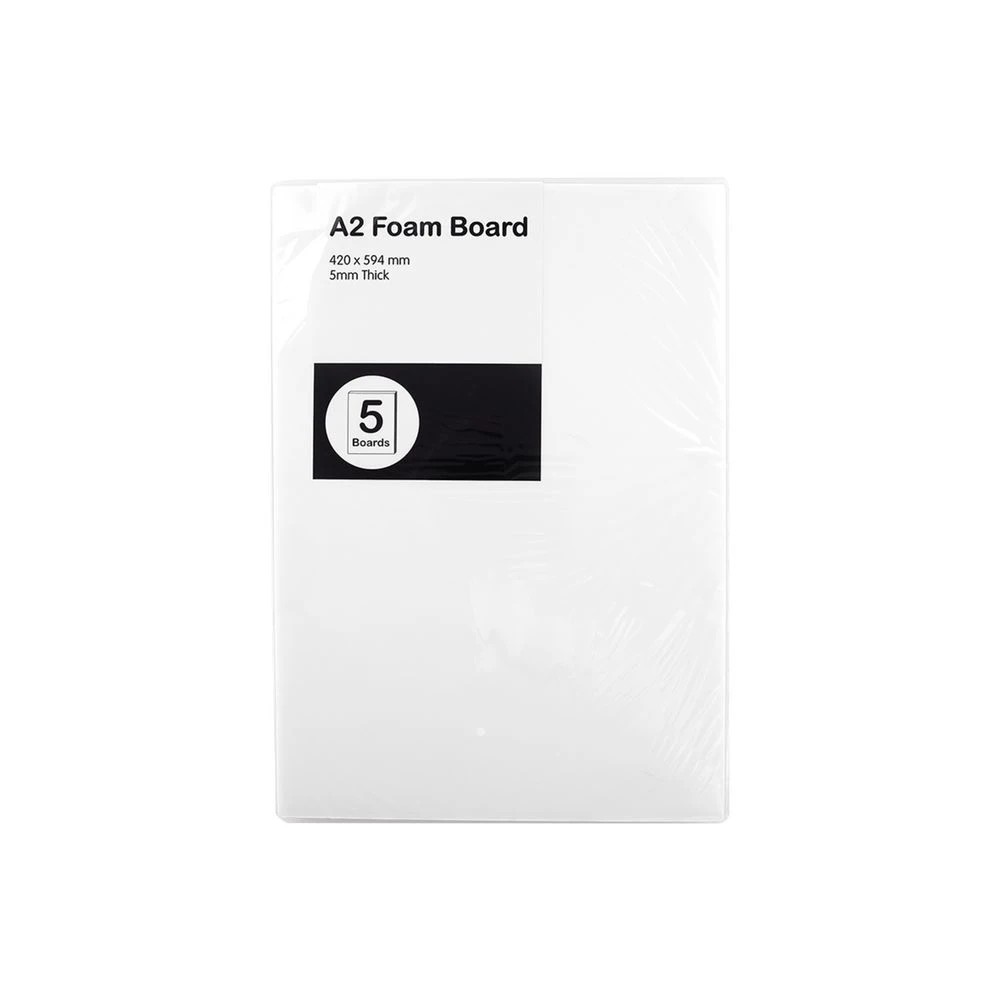 1 A2 Foam Board 5mm White 5 Pack, 1 of 4