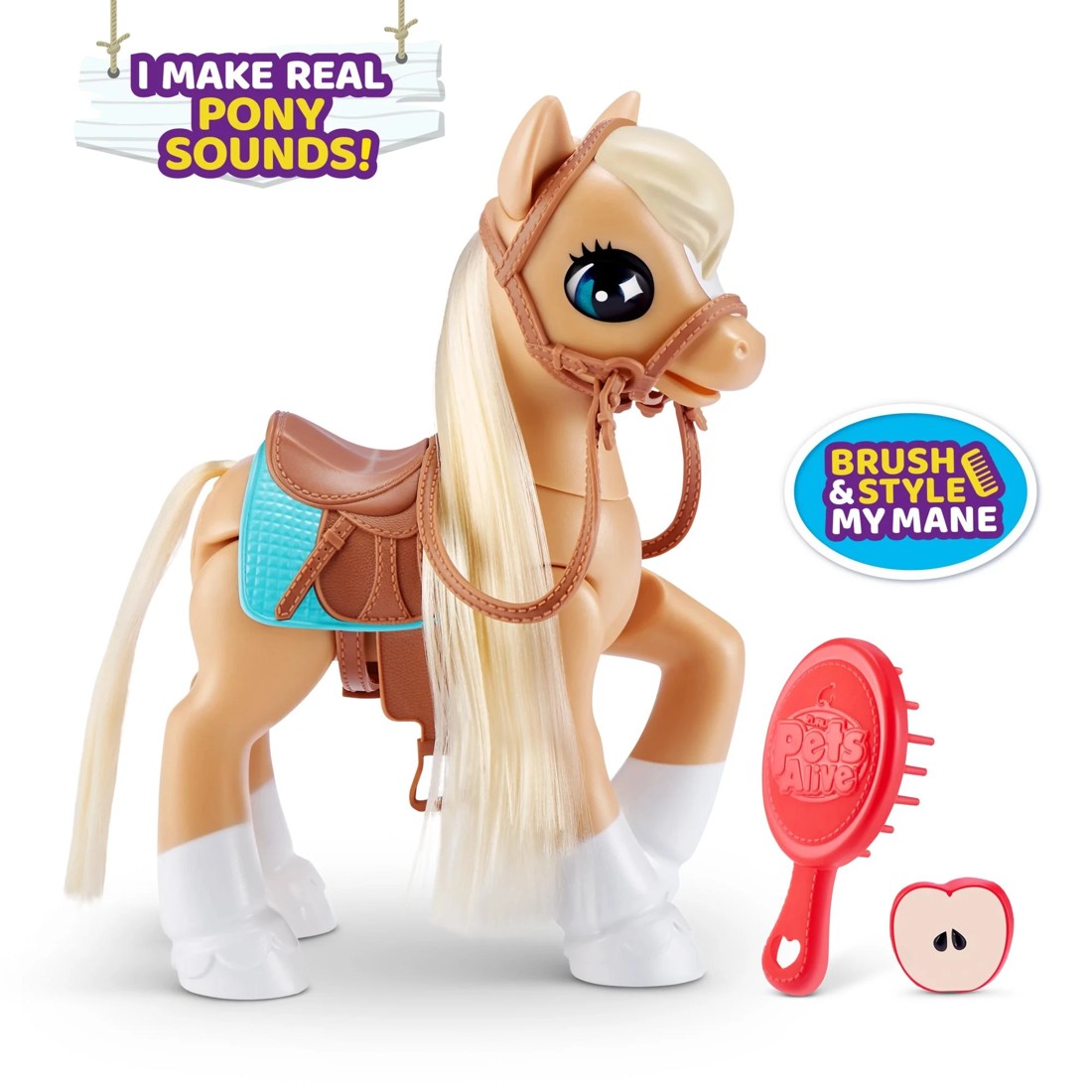 3 Zuru Pets Alive - My Magical Unicorn or Pony with Stable Interactive Robotic Toy Playset - Multi, 3 of 7