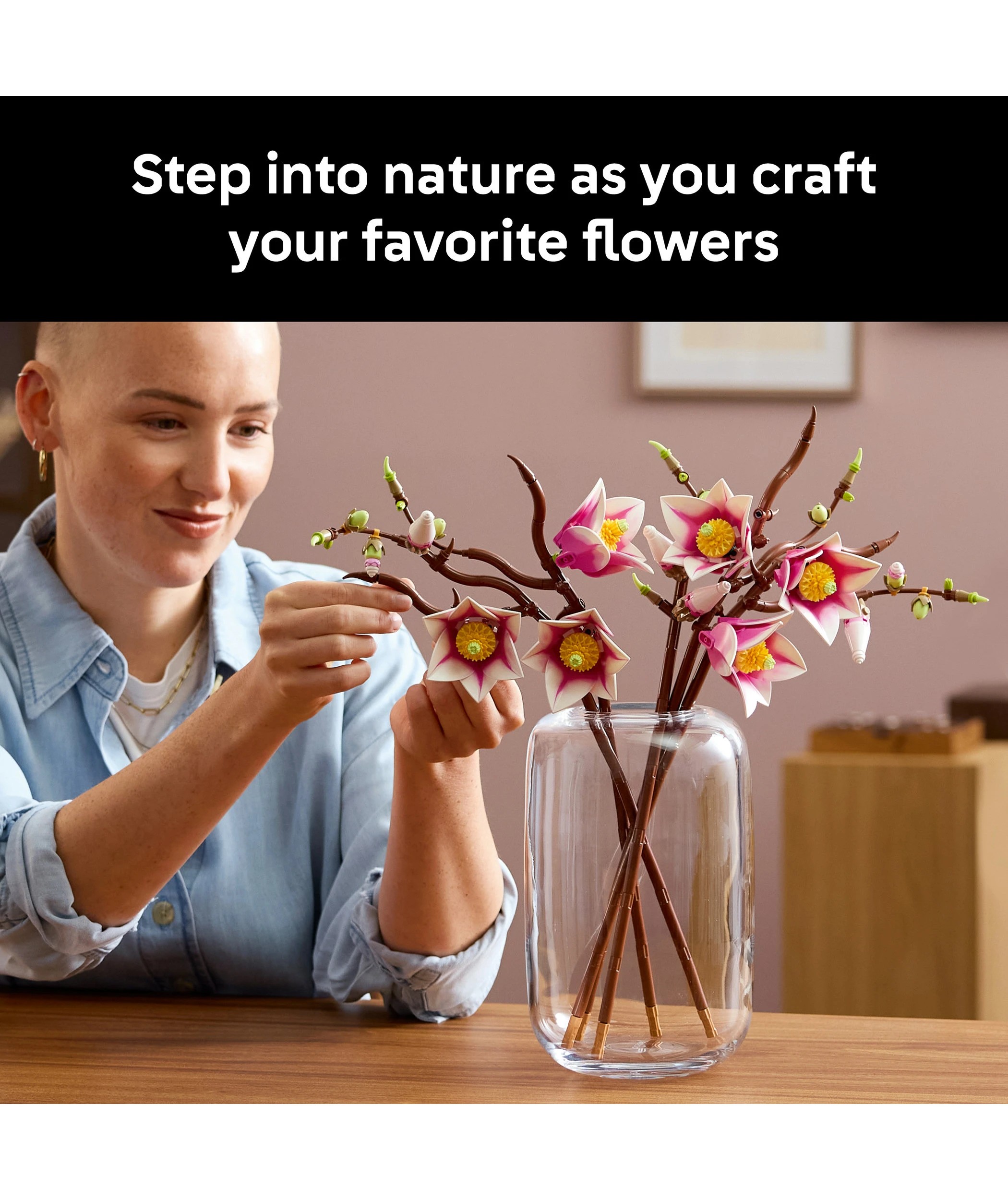 4 LEGO Botanicals Magnolia Branches 11510, 4 of 10