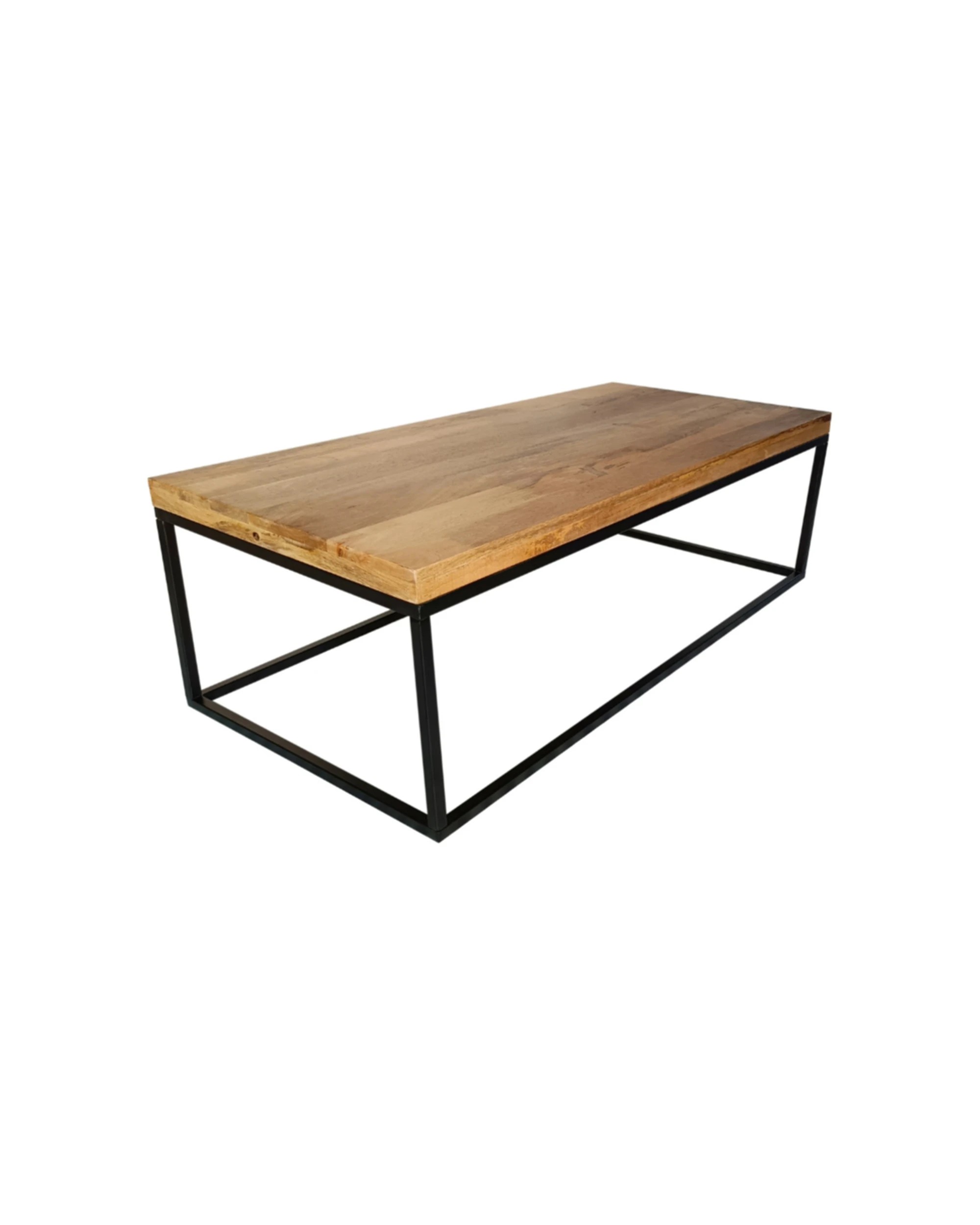 Fab Habitat Jal Mango Wood Large Coffee Table 120x59x40cm - Multi - Kmart