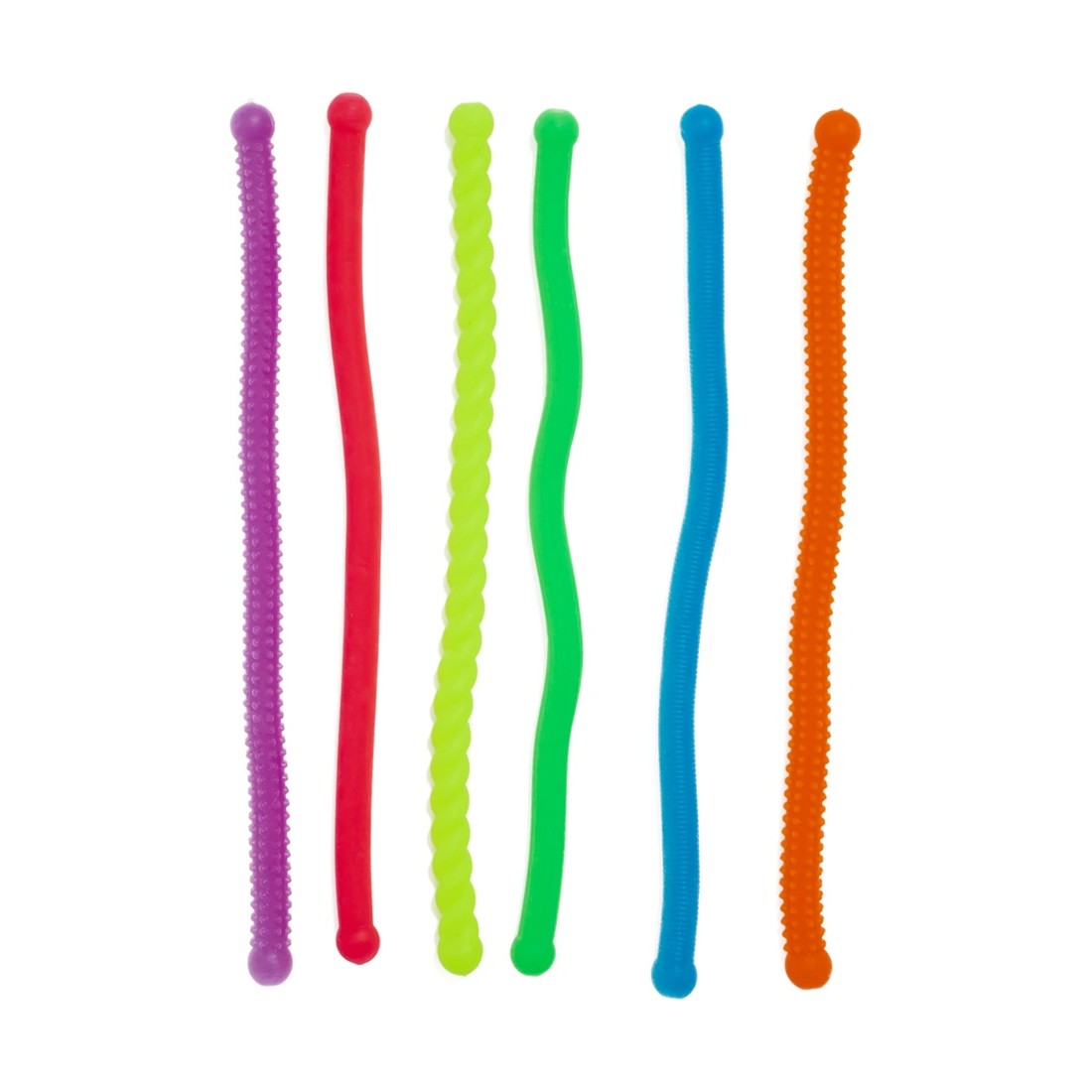 2 6 Piece ToyMania The Sensory Toy Box Giant Monkey Noodles, 2 of 4