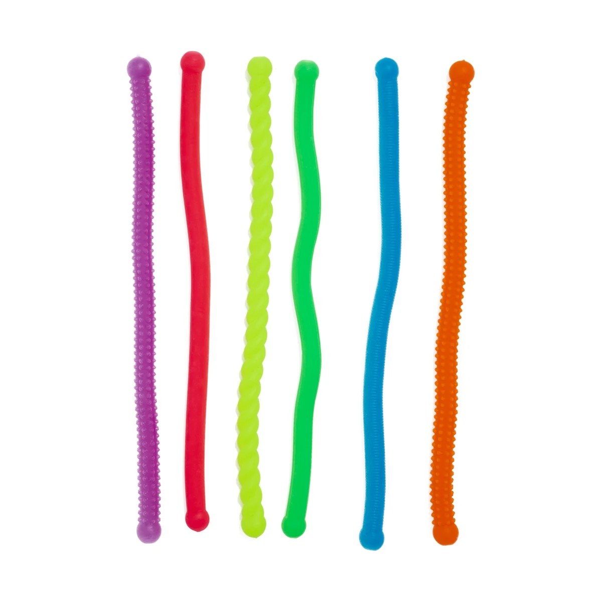 2 6 Piece ToyMania The Sensory Toy Box Giant Monkey Noodles, 2 of 4