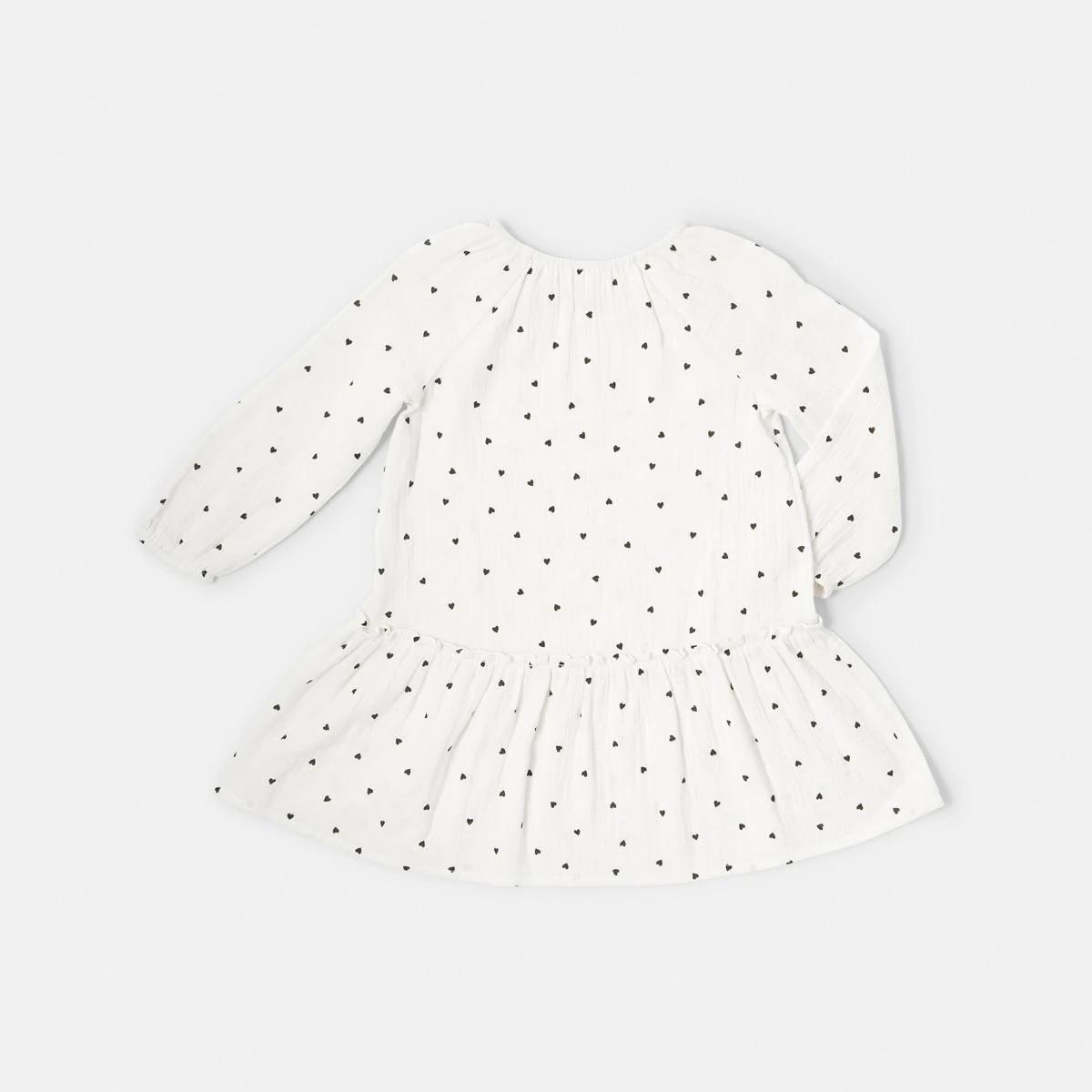9 Long Sleeve Woven Dress Hearts, 9 of 9