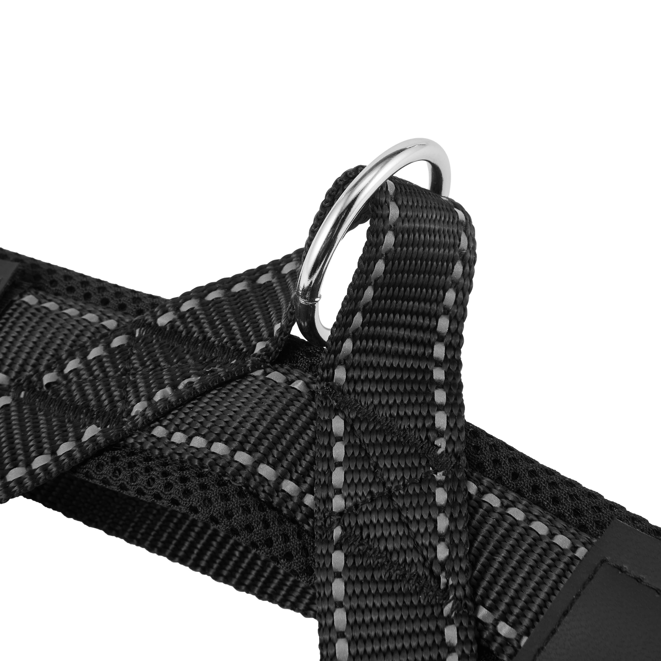 7 Pet Customisable Harness - Medium, Black, 7 of 10