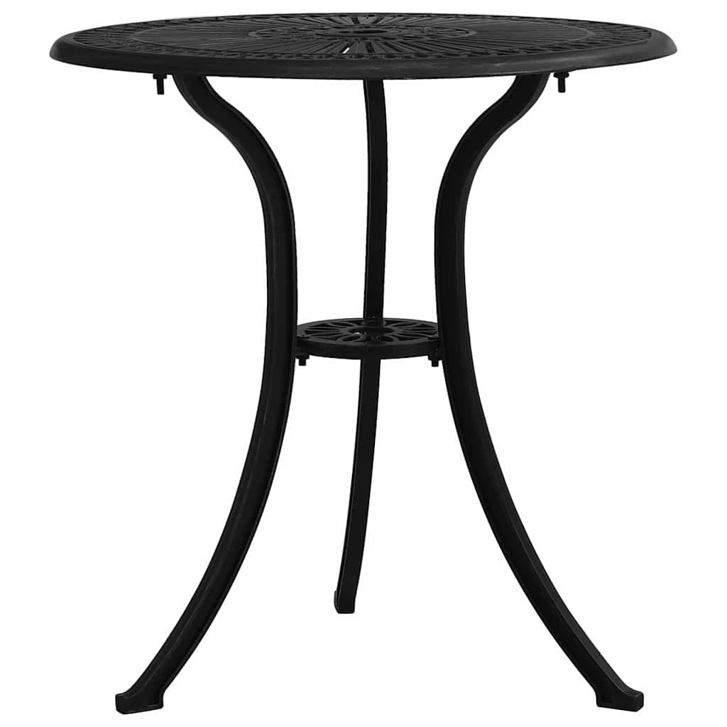 1 vidaXL Garden table Decorative Inlays - Black, 1 of 6